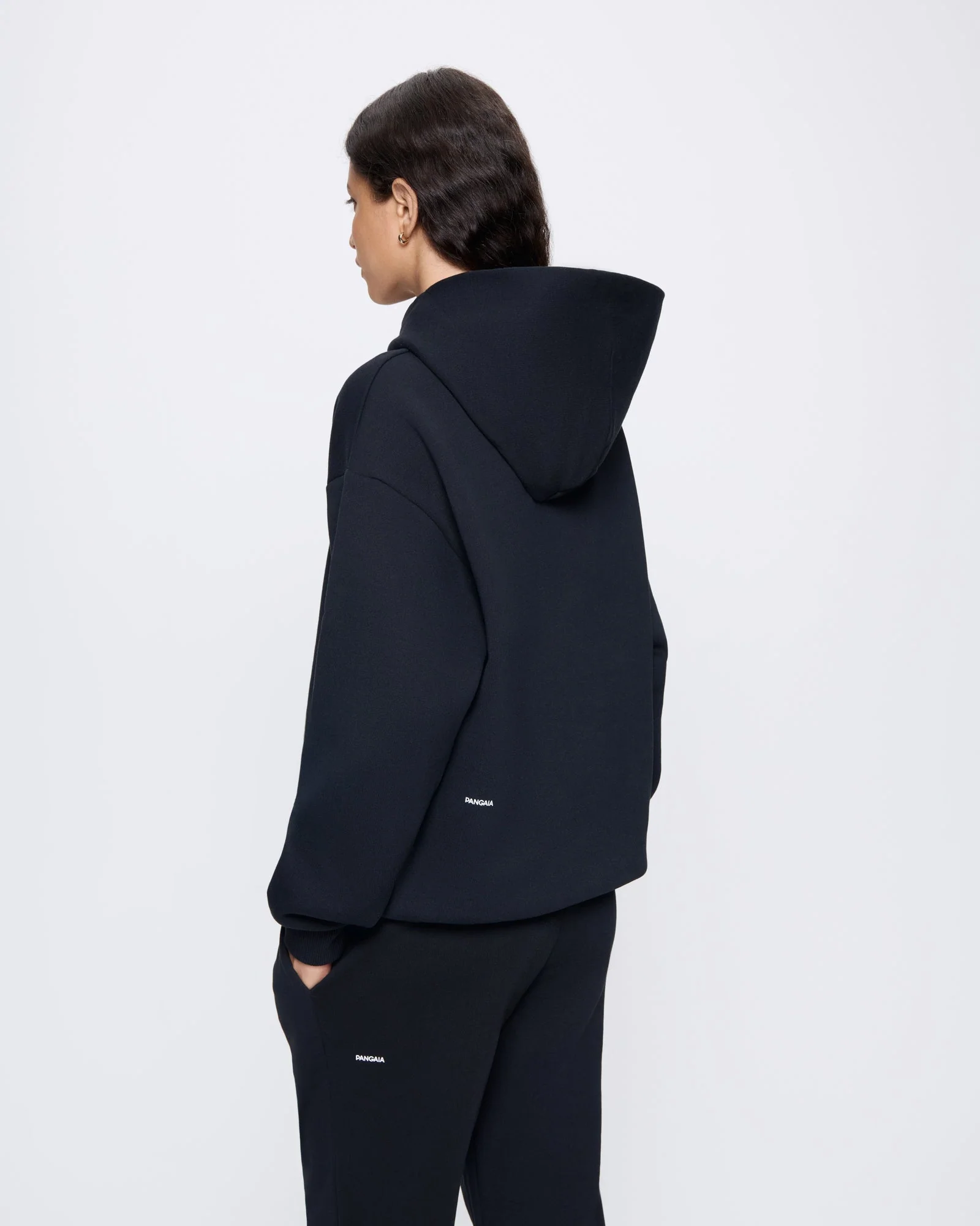 Womens 365 Heavyweight Hoodie—black - Image 5