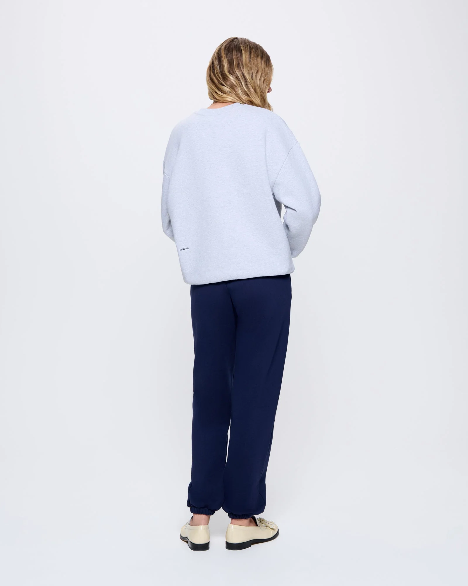 Womens 365 Heavyweight Sweatshirt—grey marl - Image 5