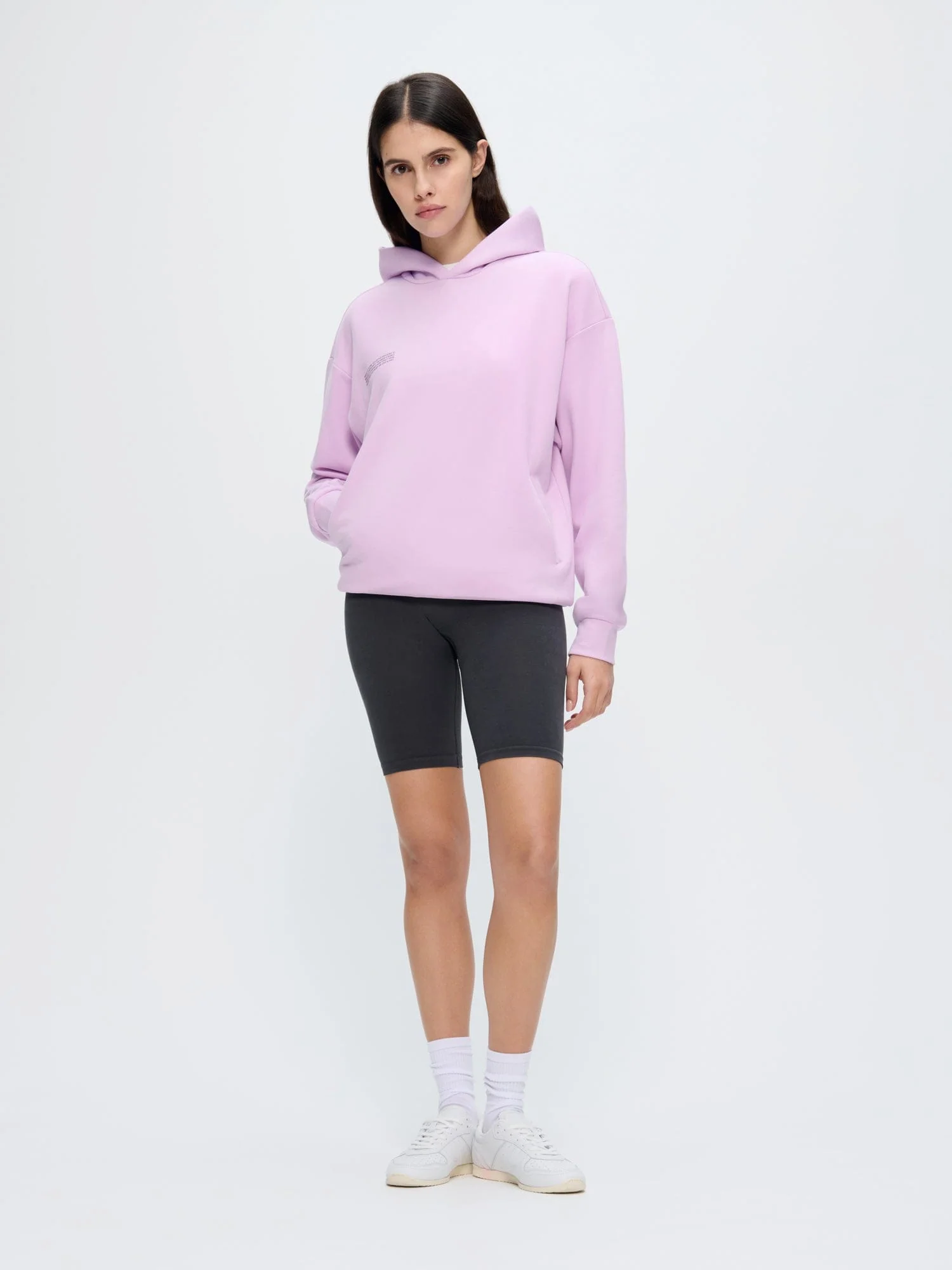 Womens 365 Midweight Hoodie—Crocus Purple - Image 3