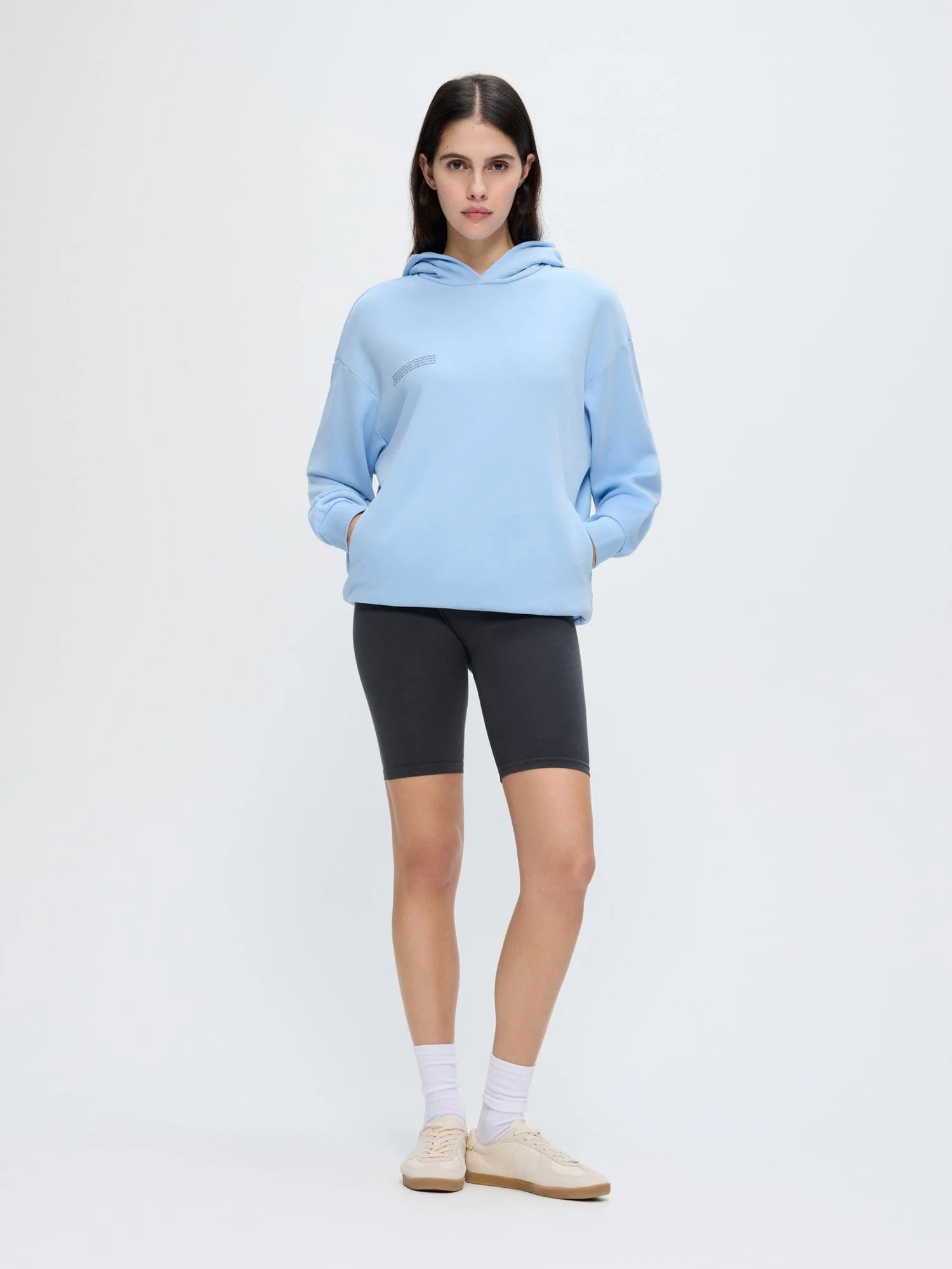 Womens 365 Midweight Hoodie—Dewdrop Blue - Image 3