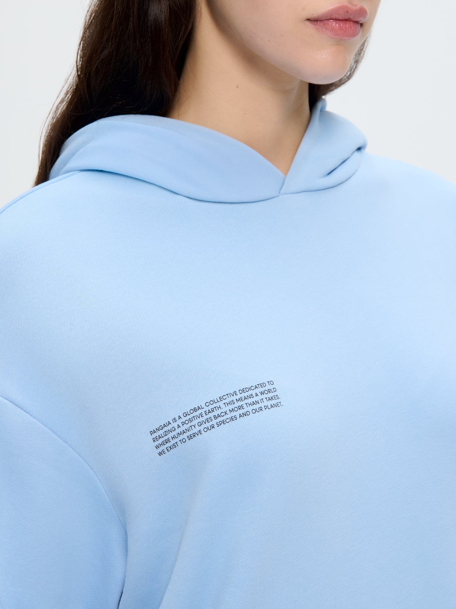 Womens 365 Midweight Hoodie—Dewdrop Blue - Image 4