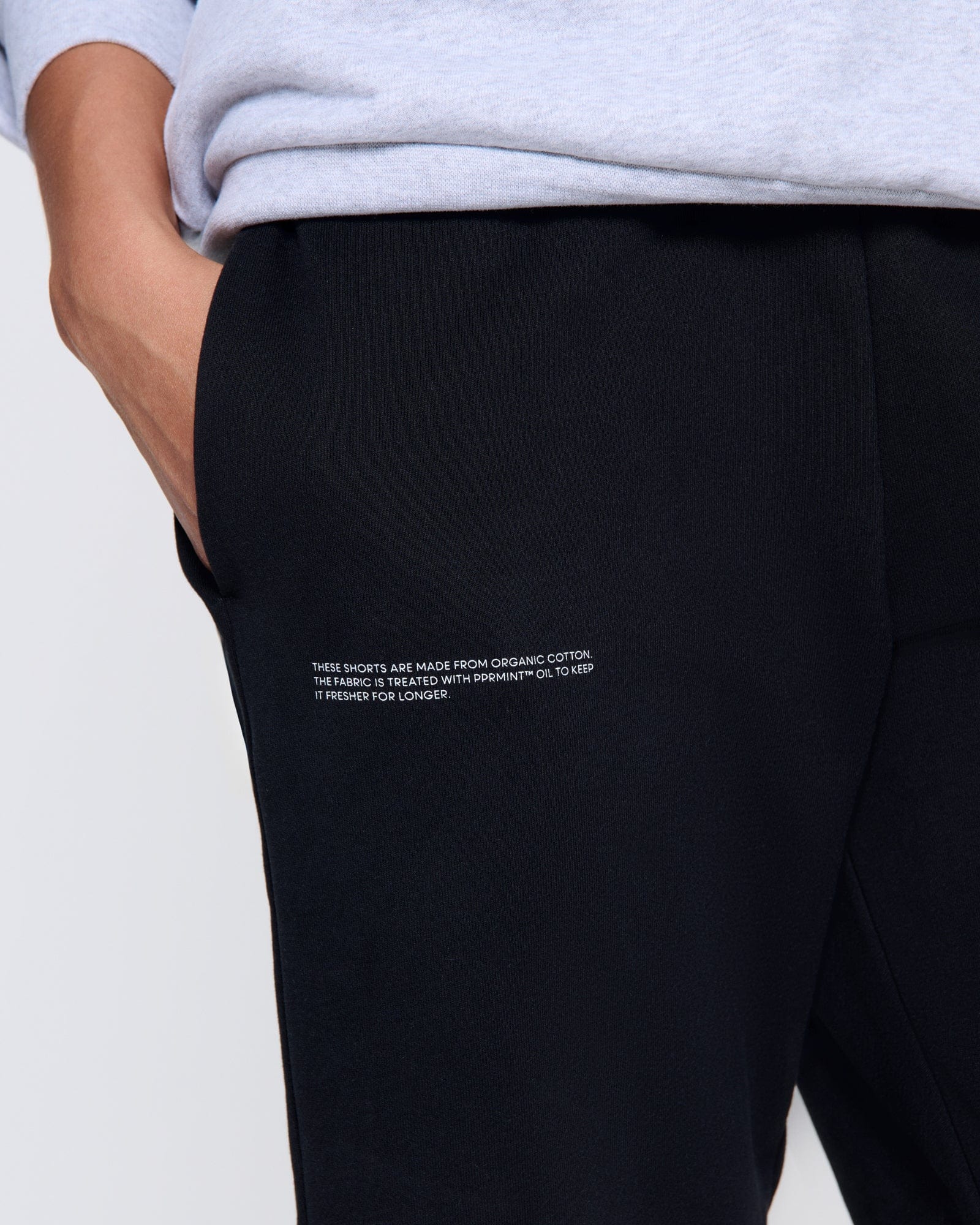 Womens 365 Midweight Long Shorts—black - Image 4