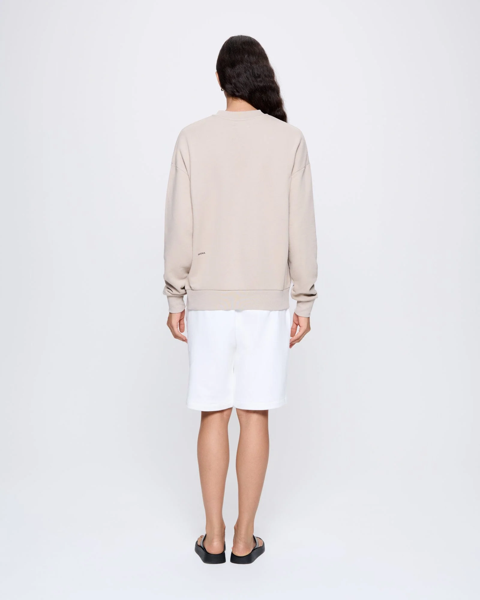 Womens 365 Midweight Sweatshirt—stone - Image 5