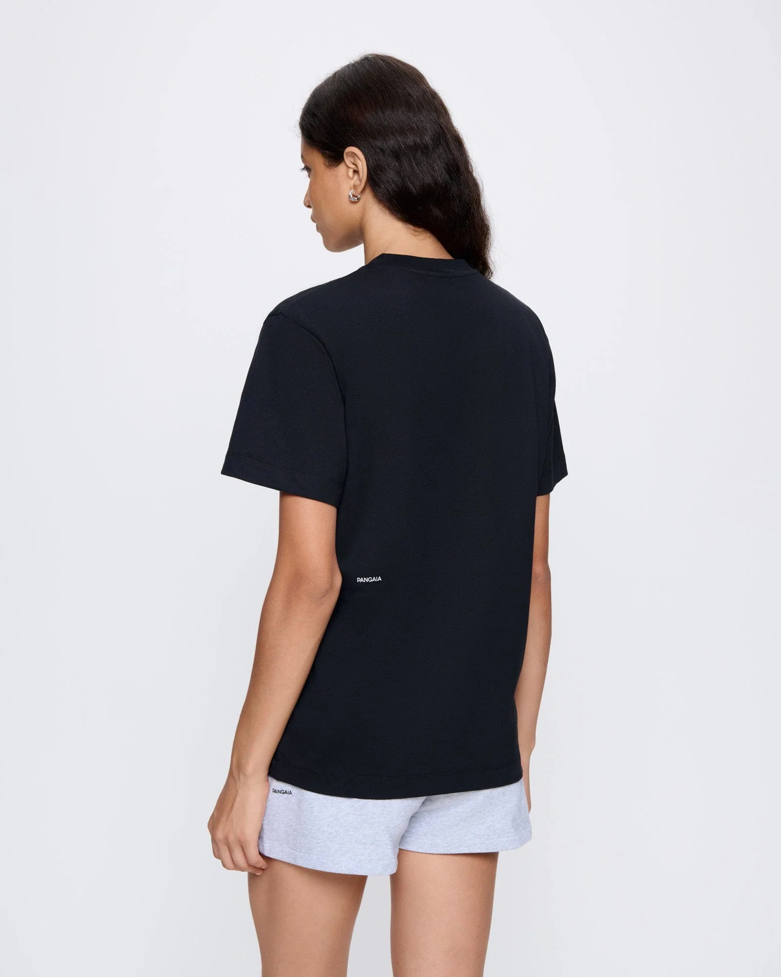 Womens 365 Midweight T-shirt—Black - Image 5
