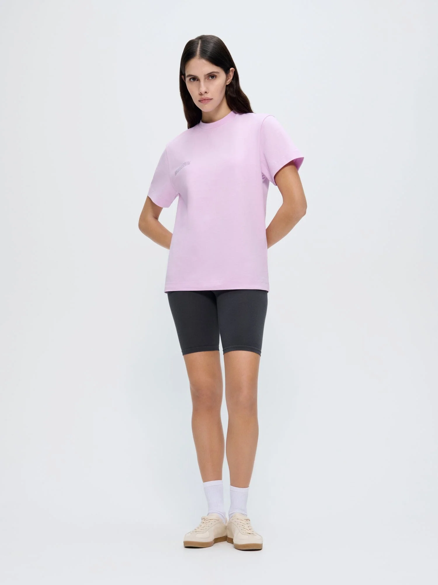 Womens 365 Midweight T-shirt—Crocus Purple - Image 3