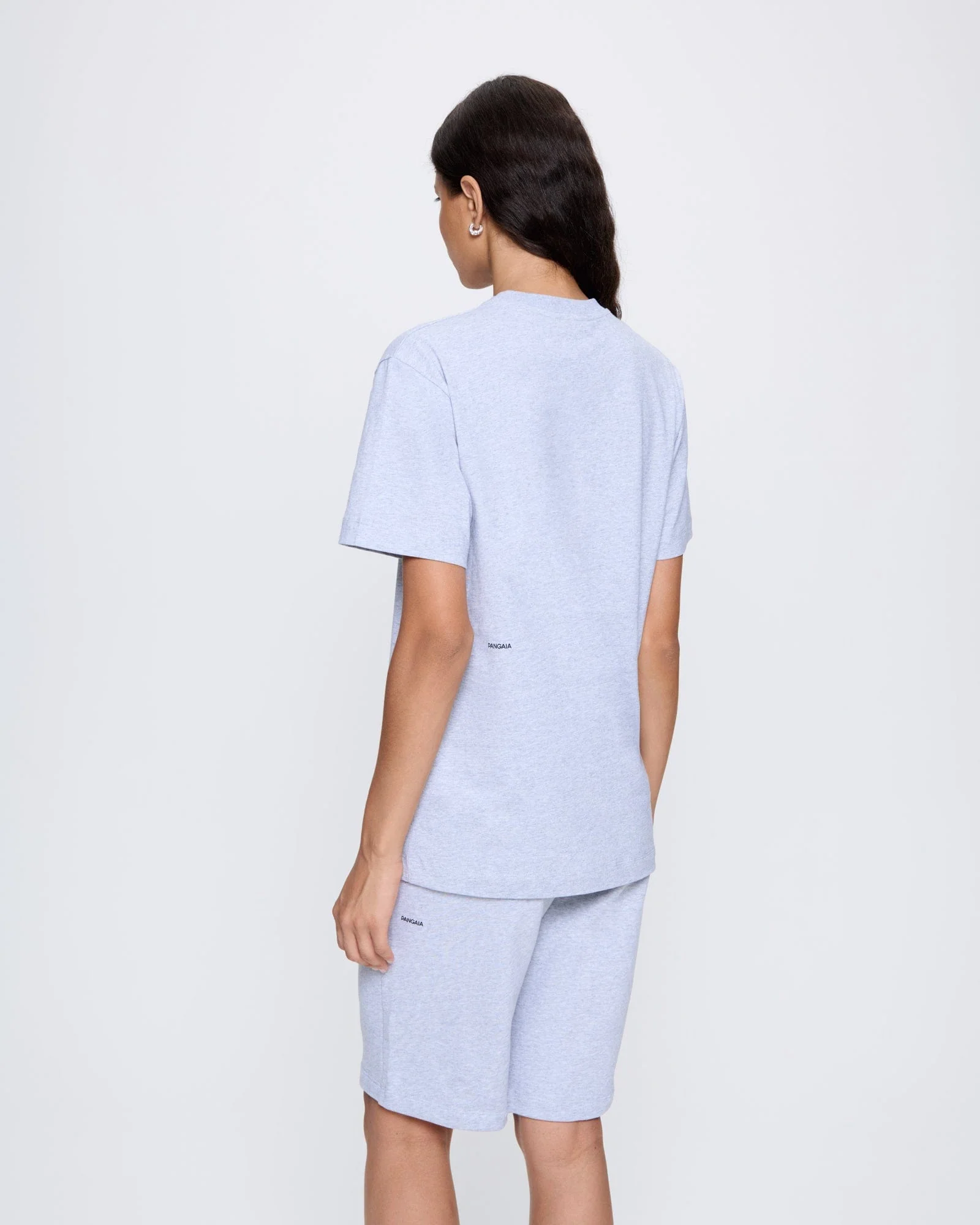 Womens 365 Midweight T-shirt—grey marl - Image 5
