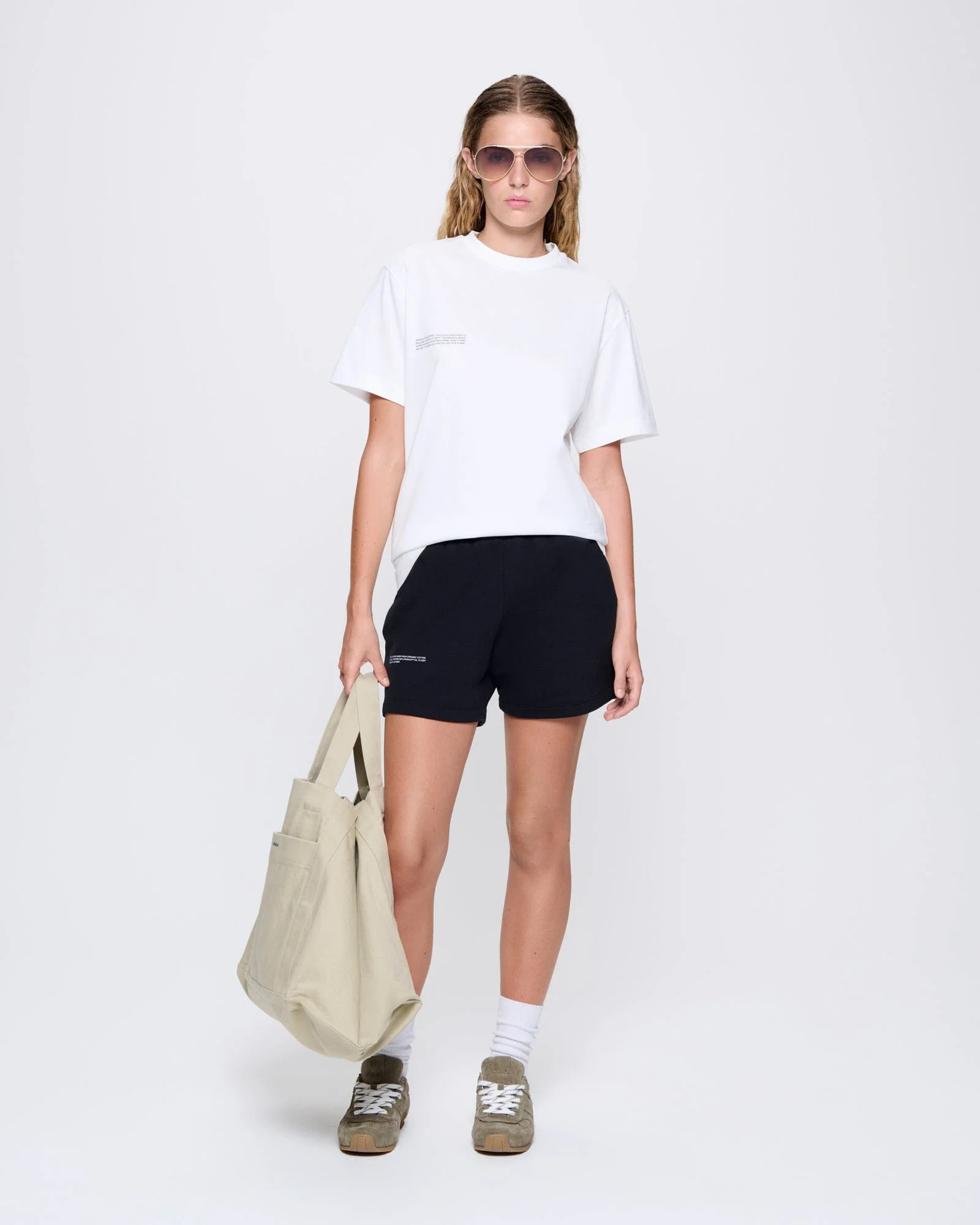 Womens 365 Midweight T-shirt—Off-White - Image 3