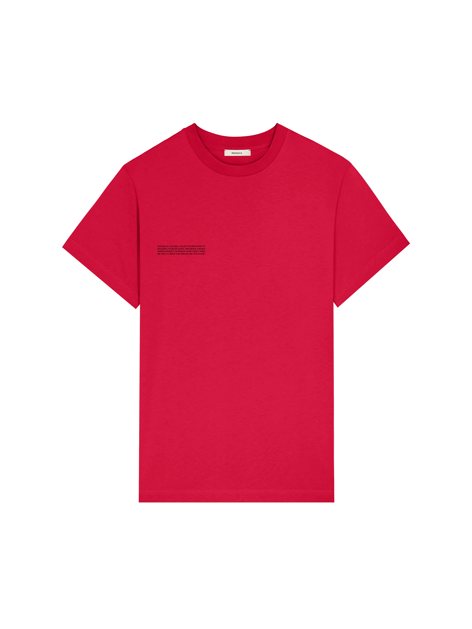 Womens 365 Midweight T-shirt—Goji red - Image 2