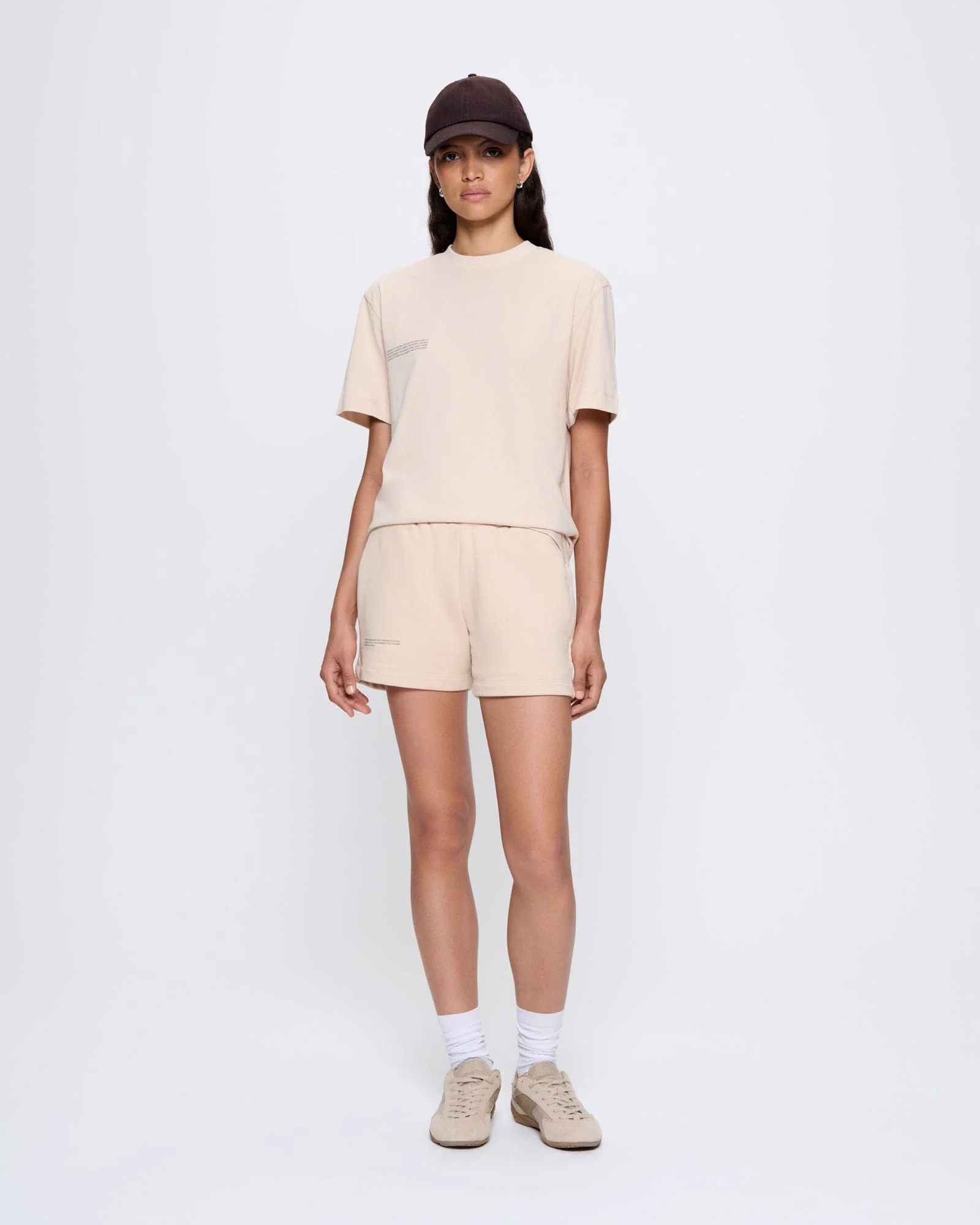 Womens 365 Midweight T-shirt—sand - Image 3