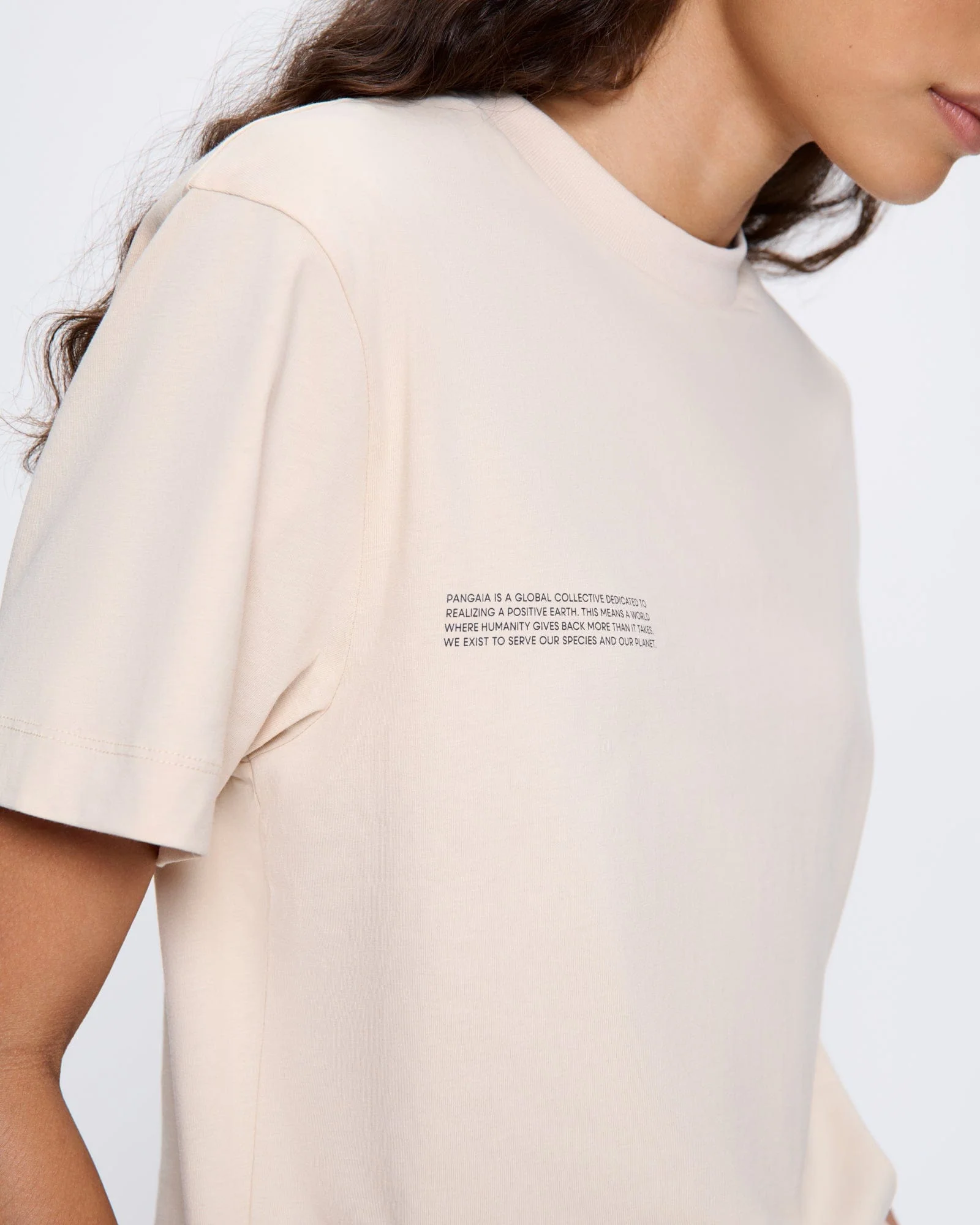 Womens 365 Midweight T-shirt—sand - Image 4