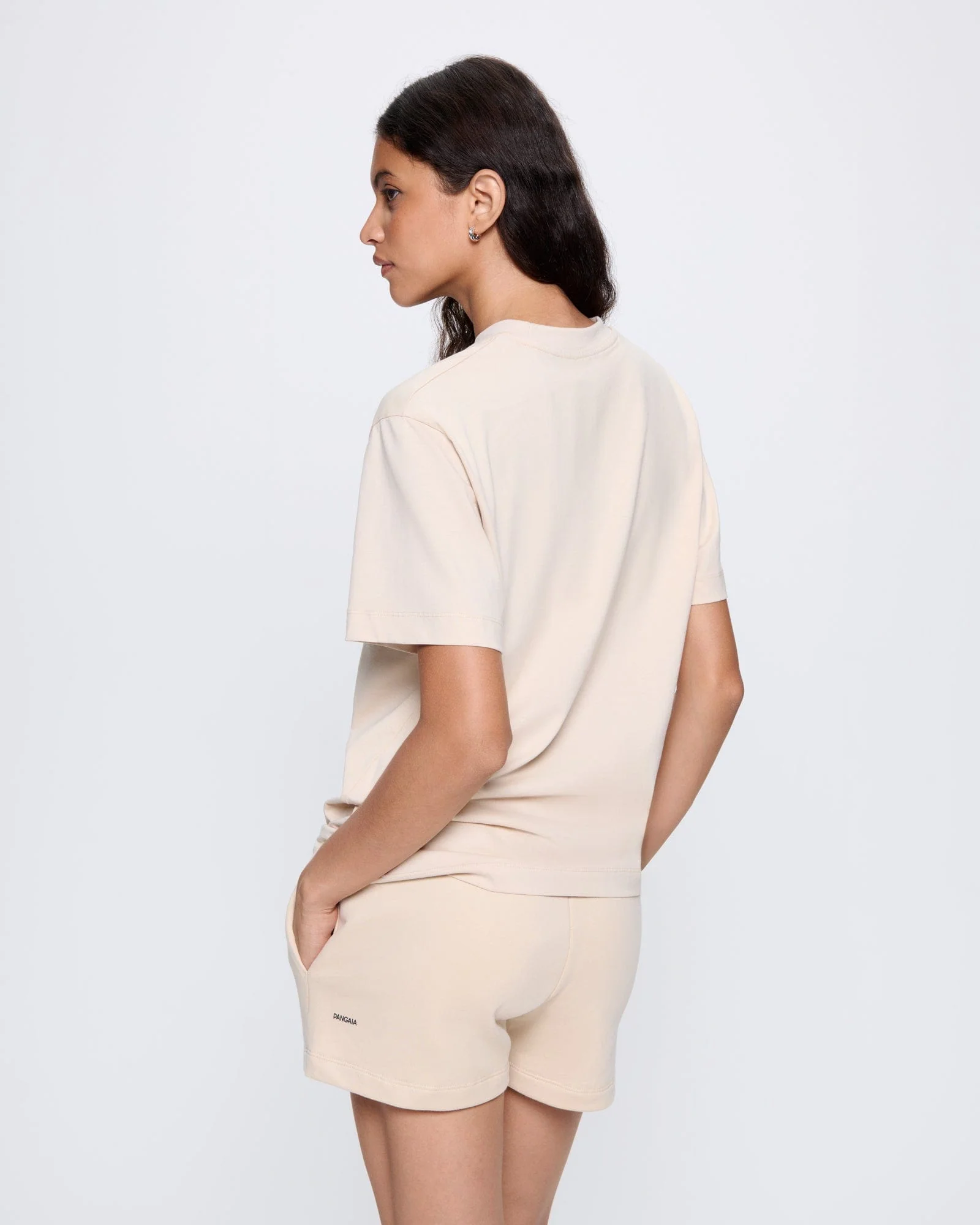 Womens 365 Midweight T-shirt—sand - Image 5