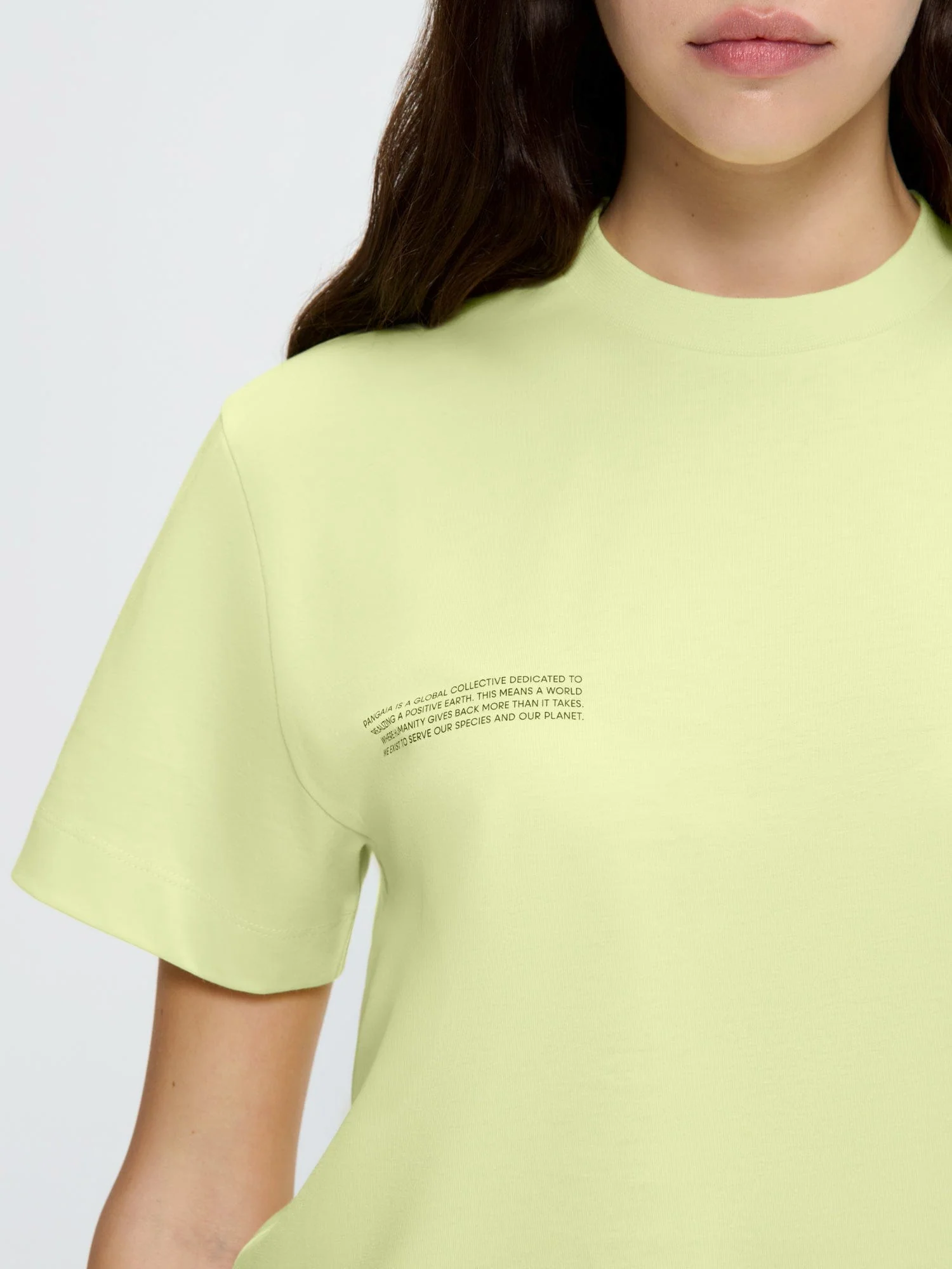 Womens 365 Midweight T-shirt—Soft Lime - Image 4