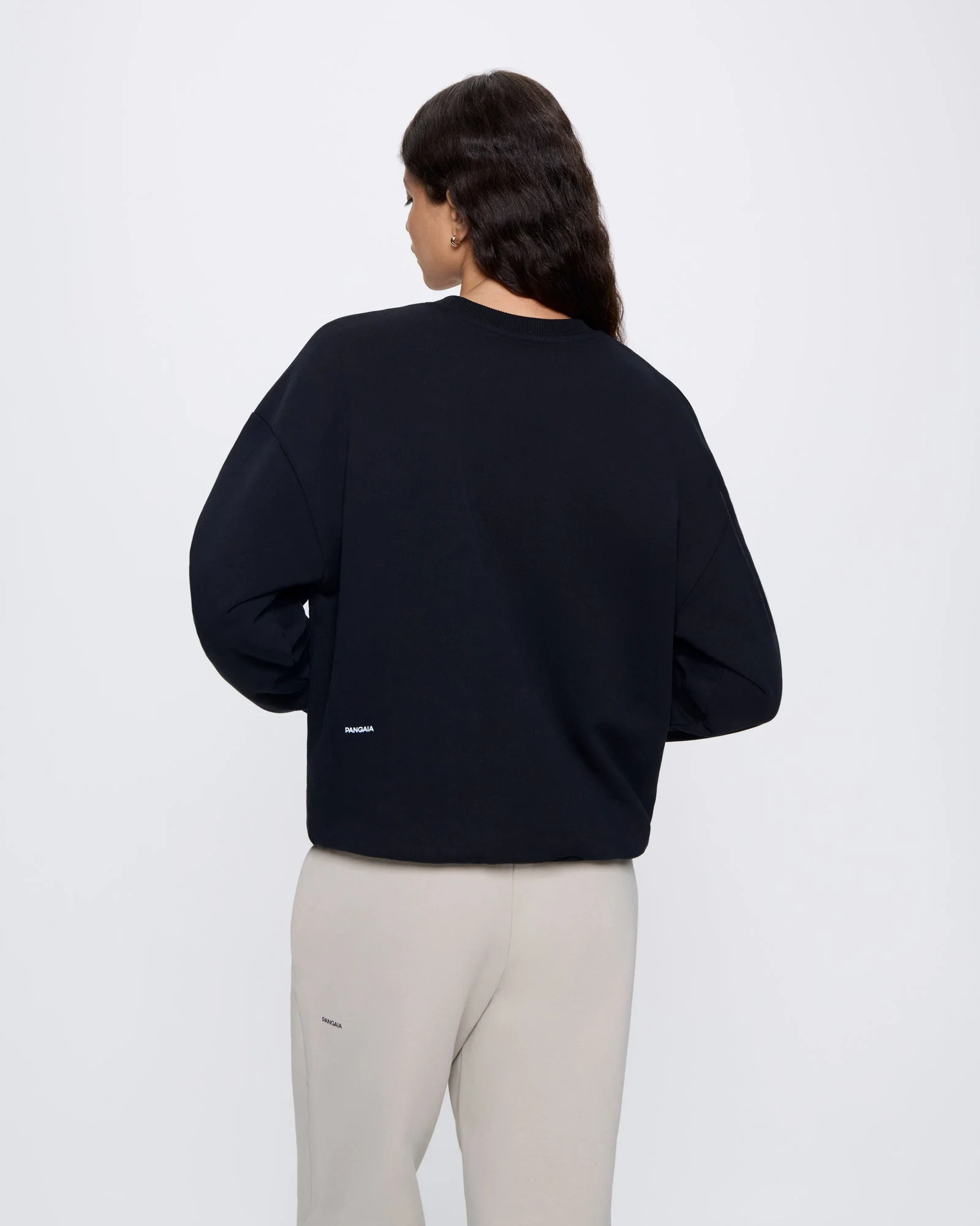 Womens 365 Heavyweight Sweatshirt—black - Image 5