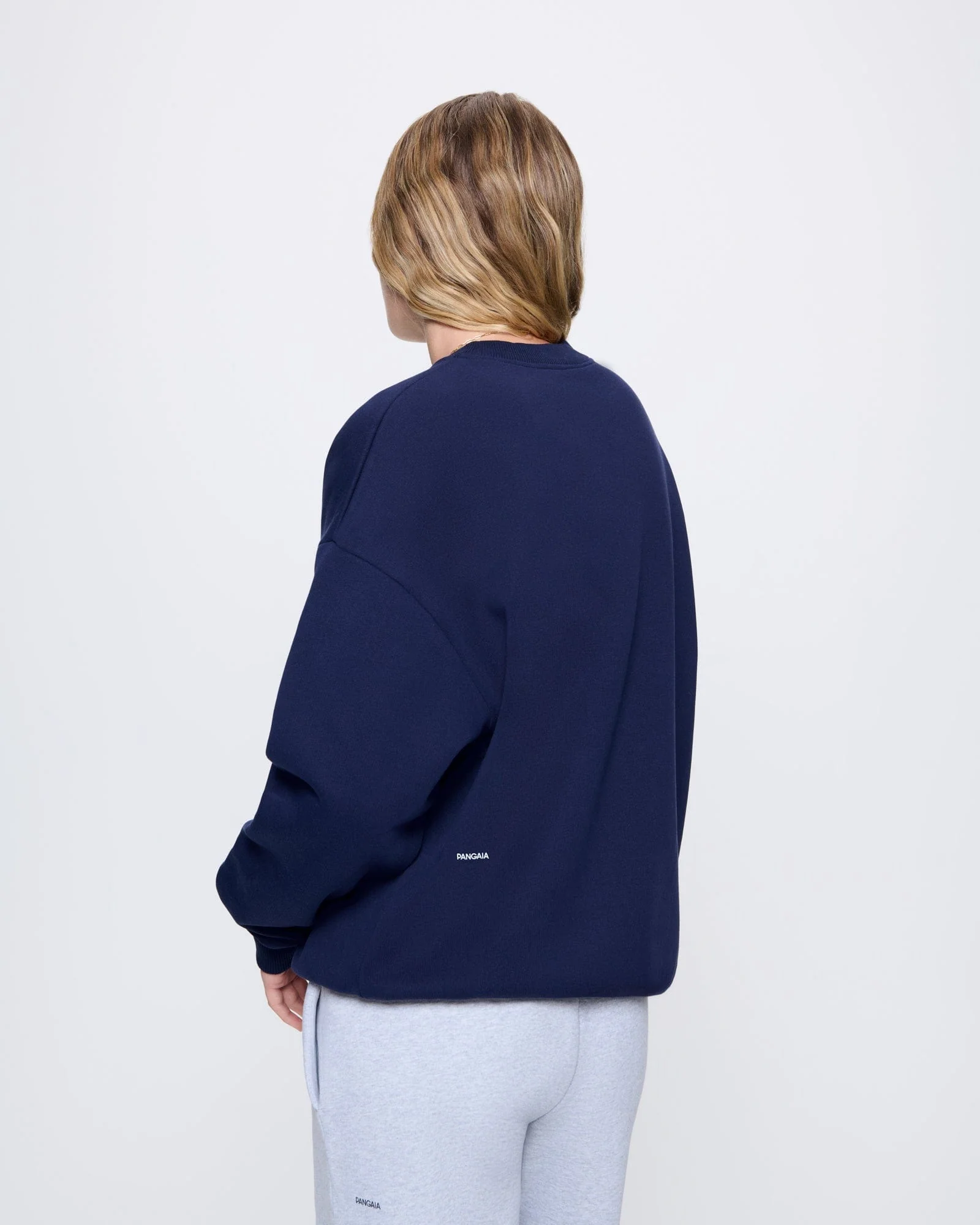 Womens 365 Midweight Sweatshirt—navy - Image 5