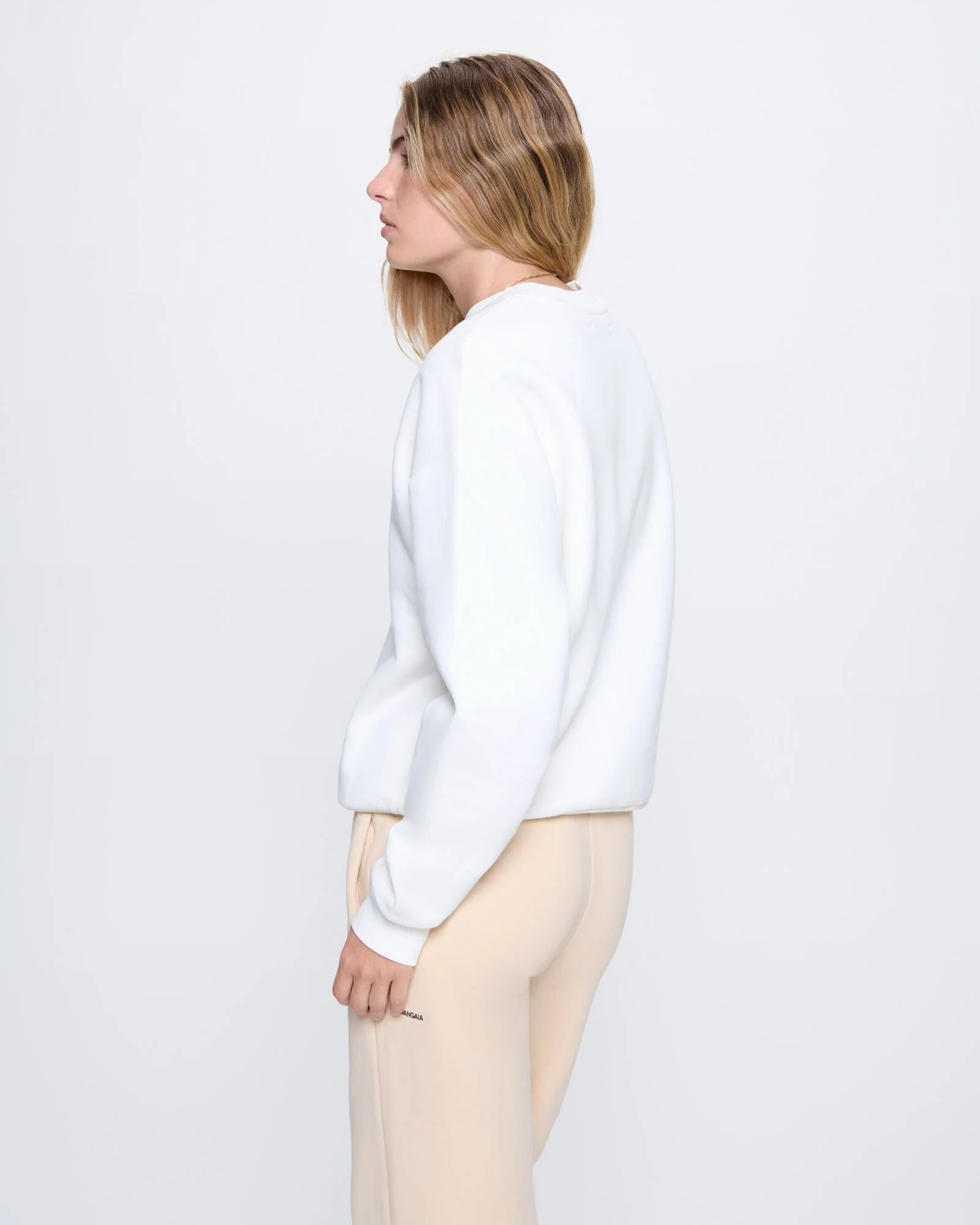 Womens 365 Heavyweight Sweatshirt—off-white - Image 5
