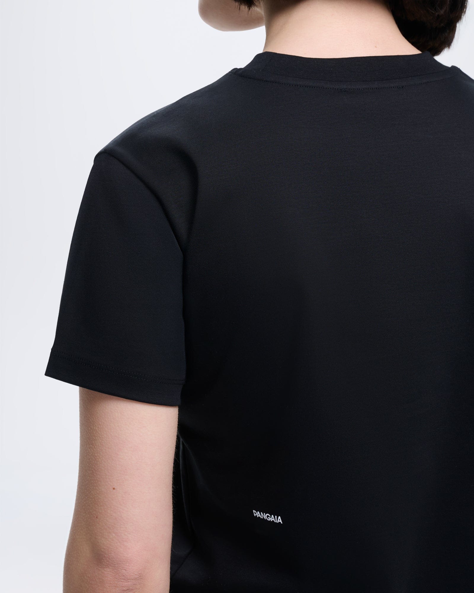 Womens Interlock T-Shirt—Black - Image 4