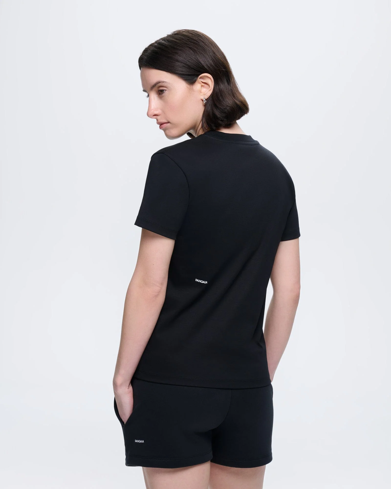 Womens Interlock T-Shirt—Black - Image 5