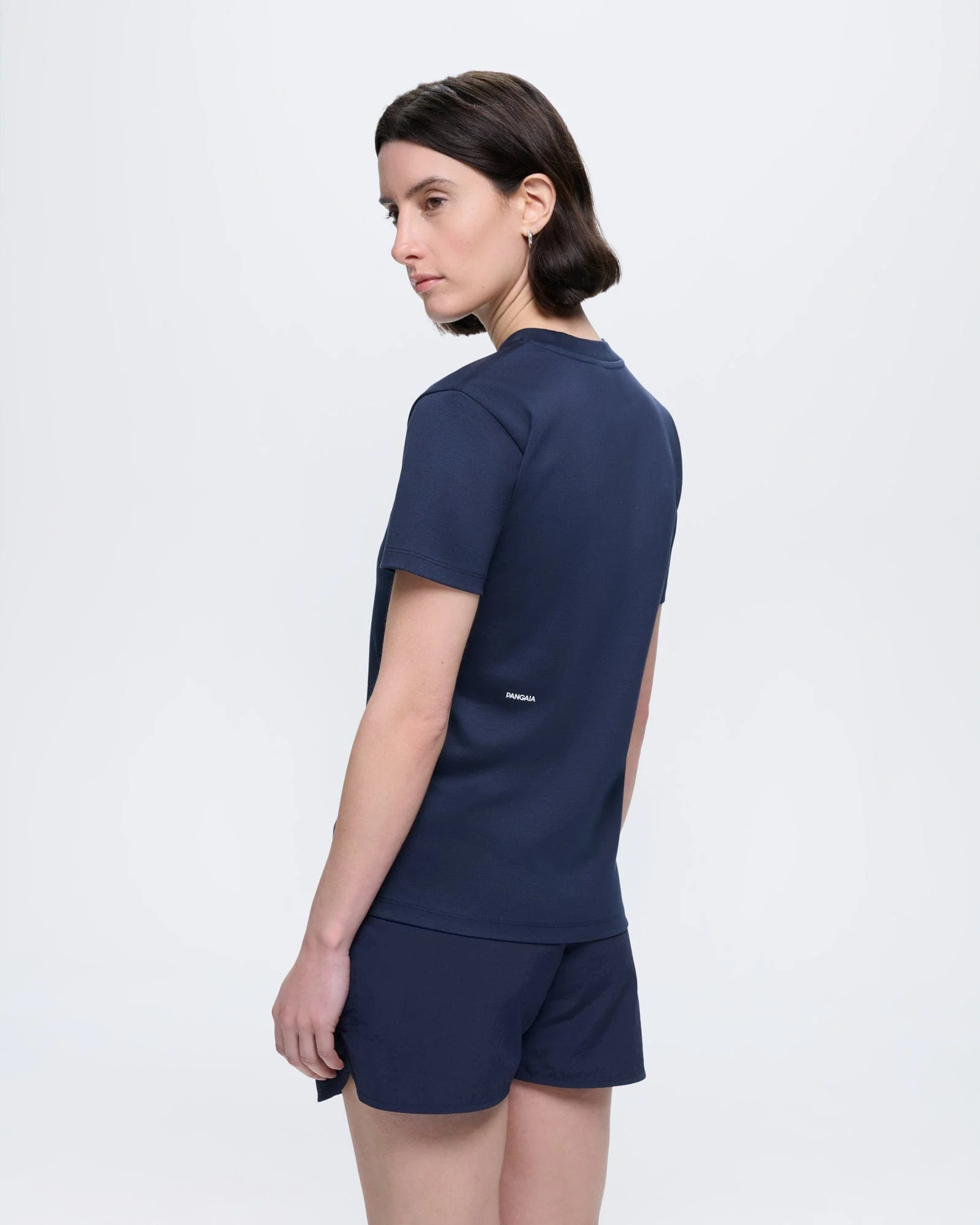 Womens Interlock T-Shirt—Granite Navy - Image 5