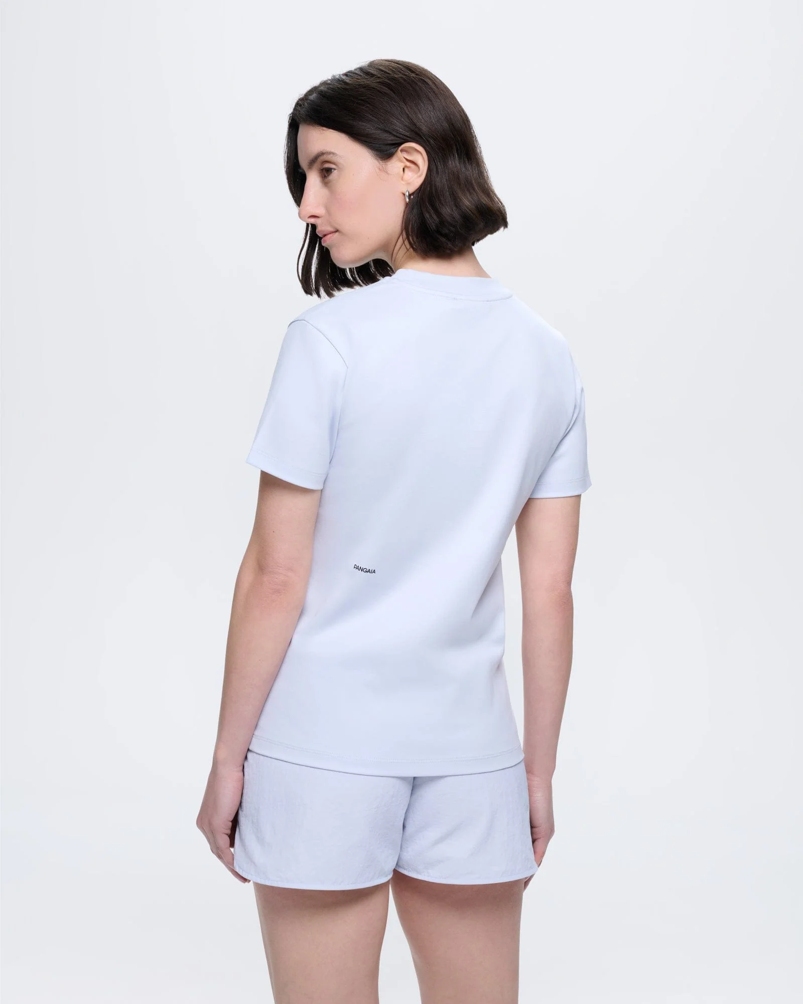 Womens Interlock T-Shirt—Ice Grey - Image 5