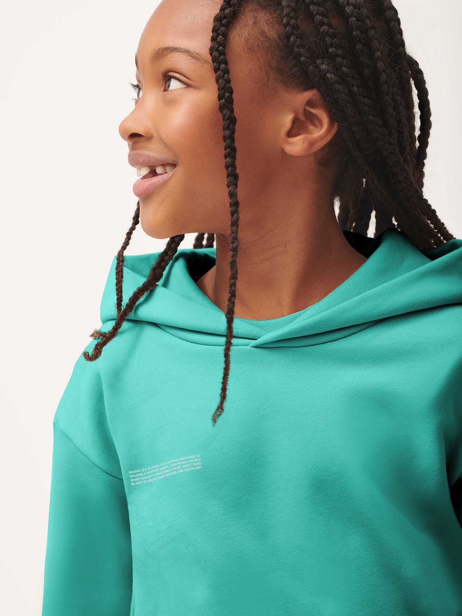 Kids' 365 Midweight Hoodie—Malachite Green - Image 4