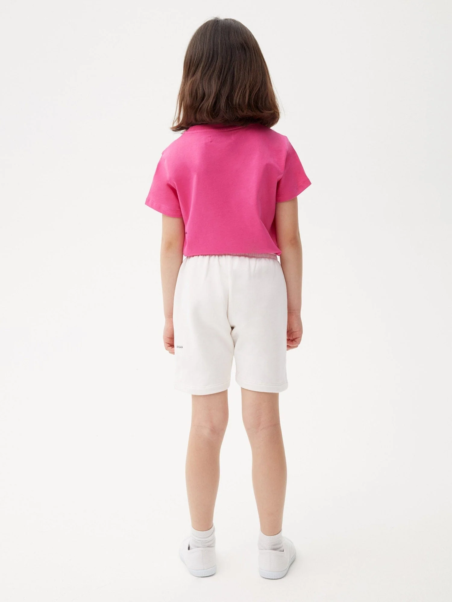 Kids' 365 Midweight Long Shorts—off-white - Image 4
