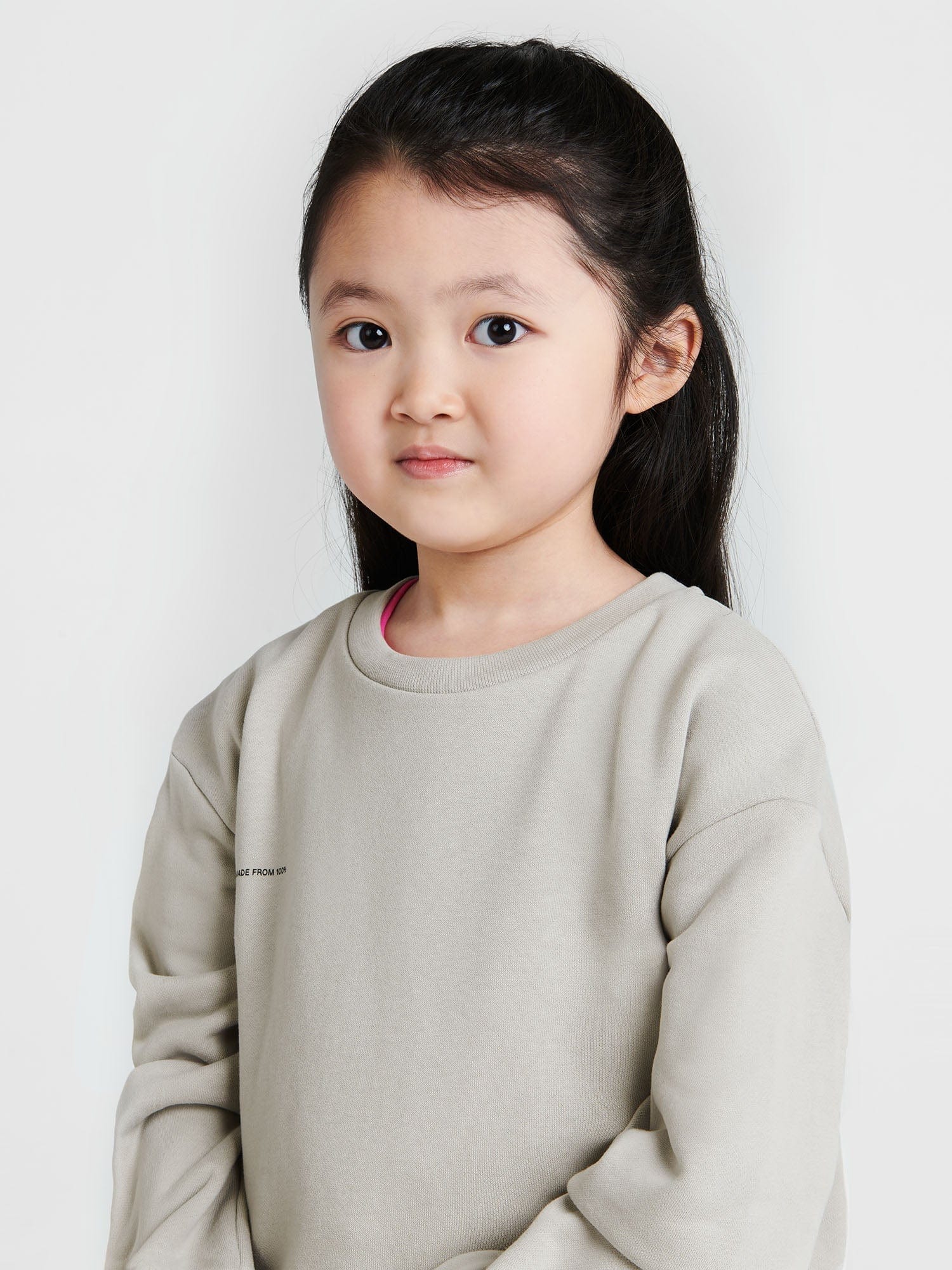 Kids' 365 Midweight Sweatshirt—stone - Image 3