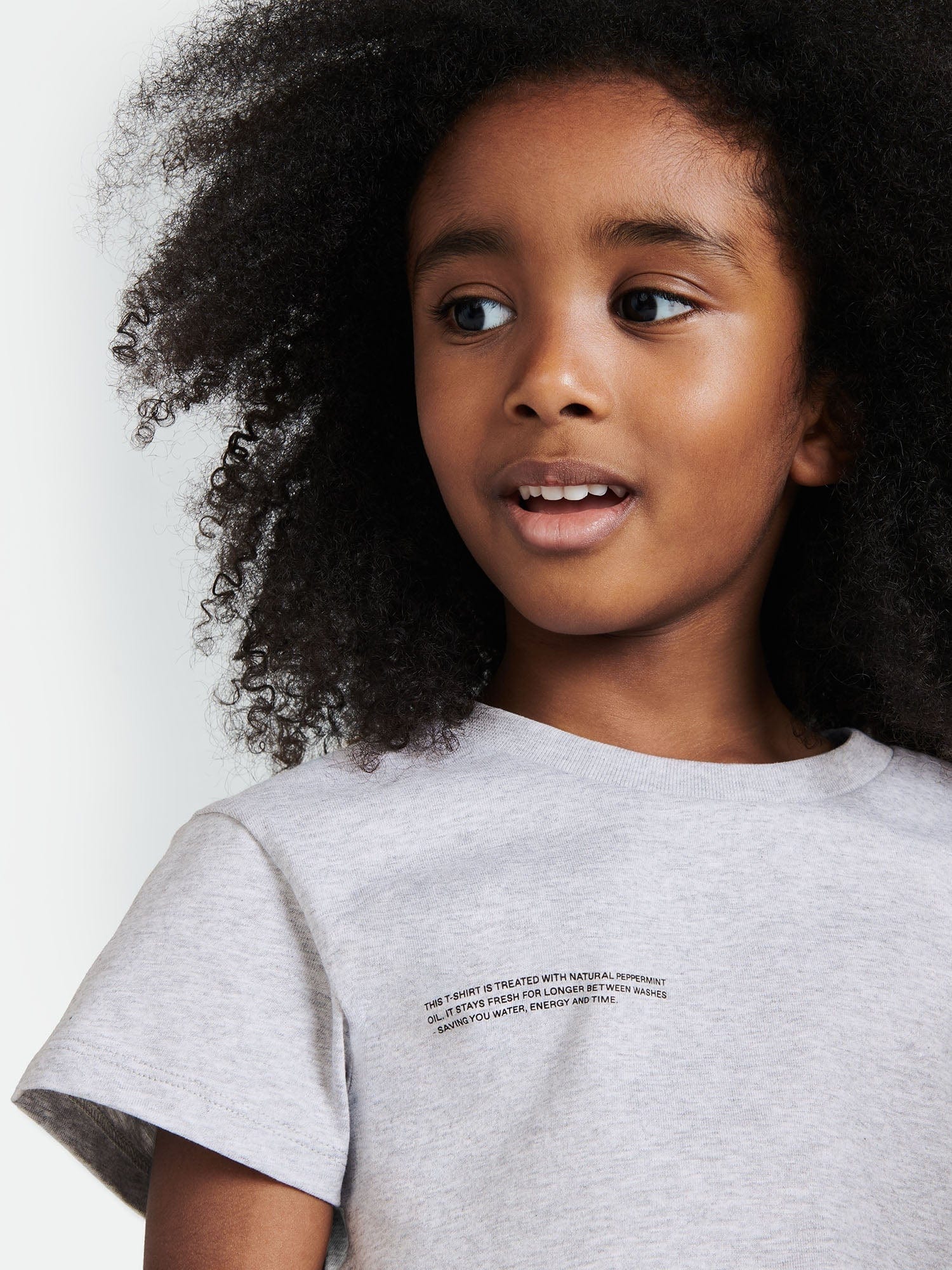 Kids' 365 Midweight T-shirt—grey marl - Image 4