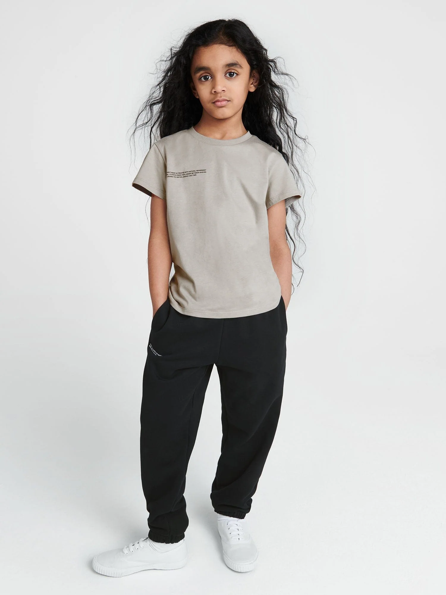 Kids' 365 Midweight Track Pants—black - Image 3