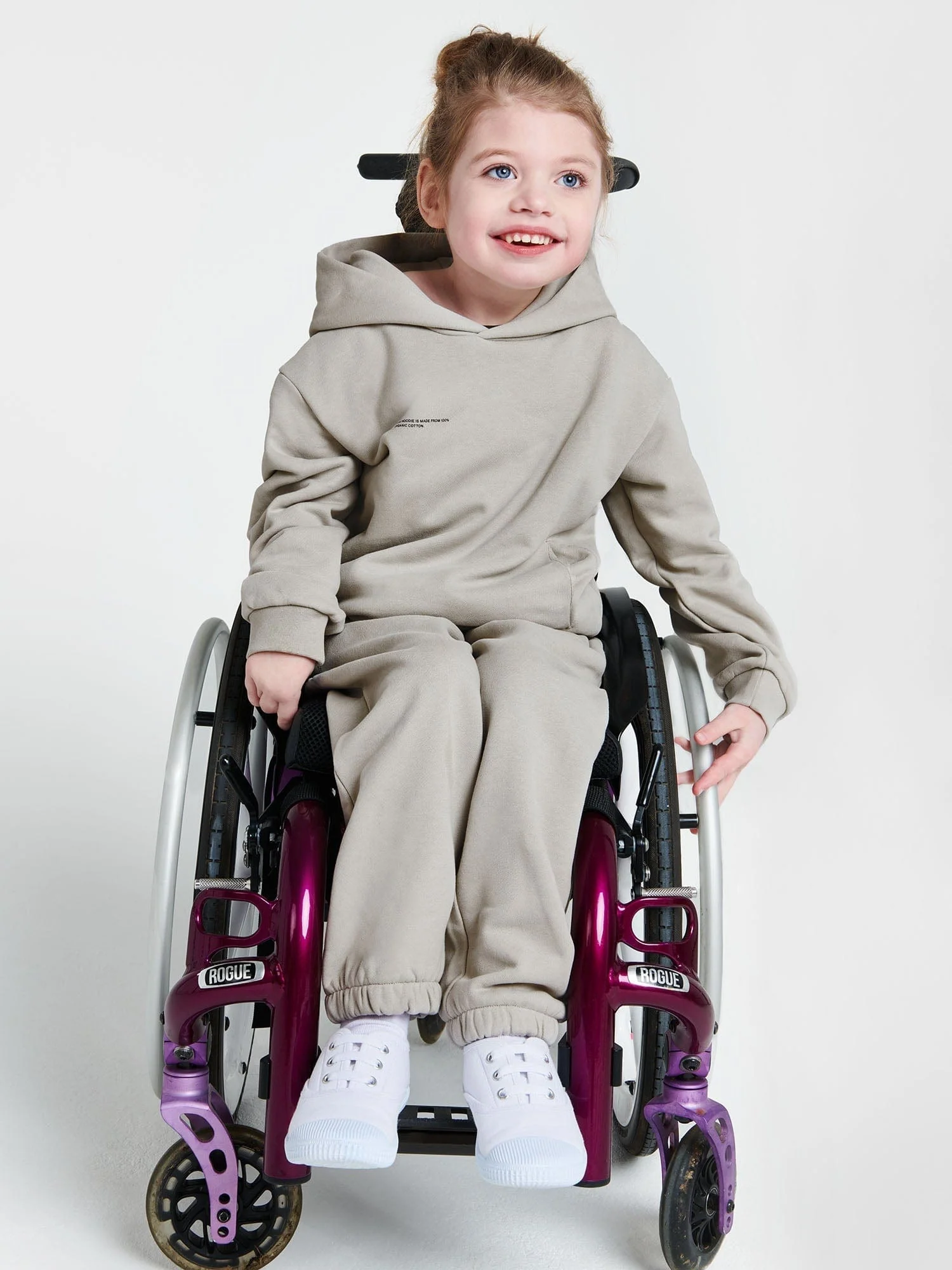 Kids' 365 Midweight Track Pants—stone - Image 2