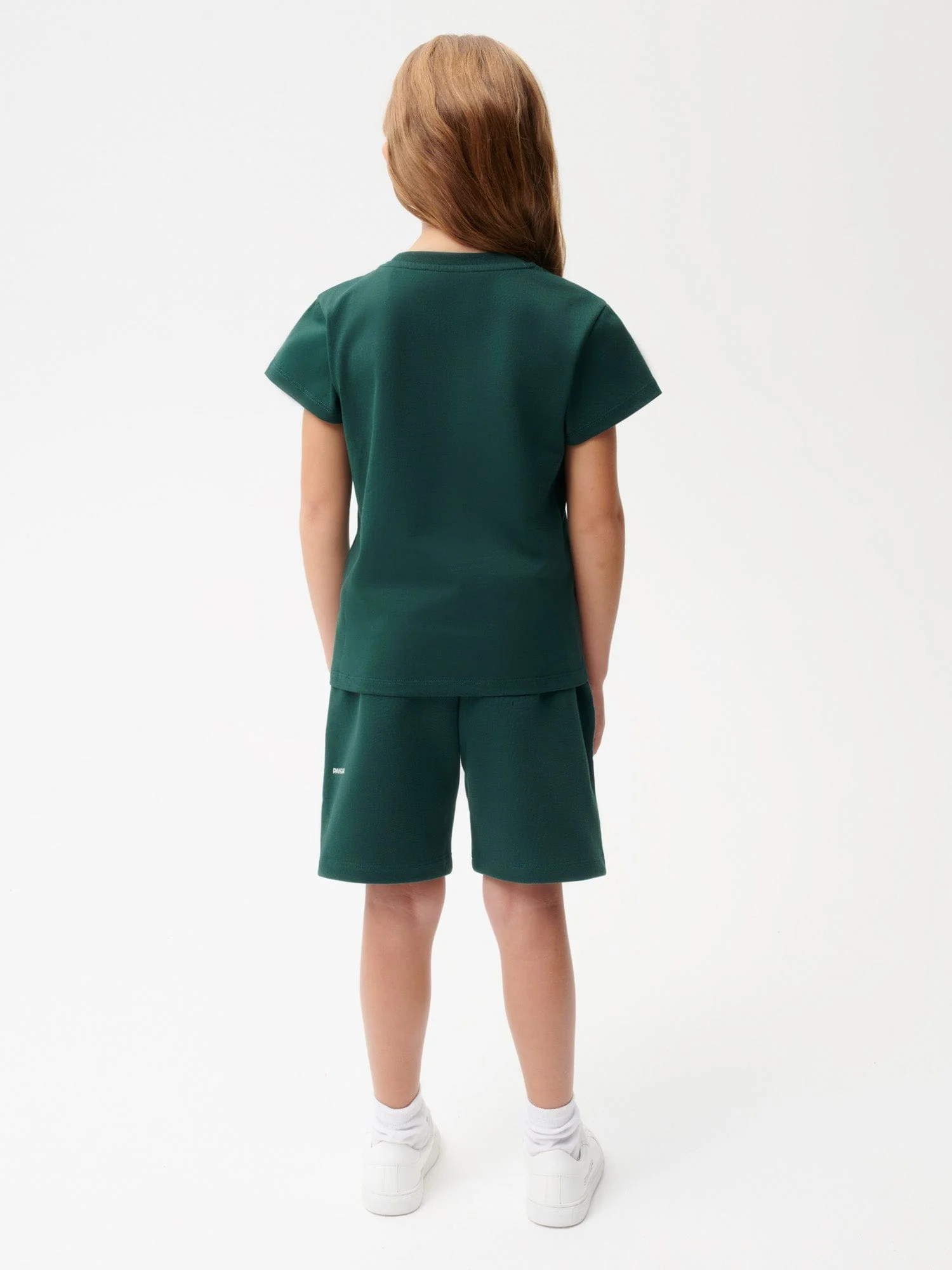 Kids' 365 Midweight T-Shirt—foliage green - Image 3
