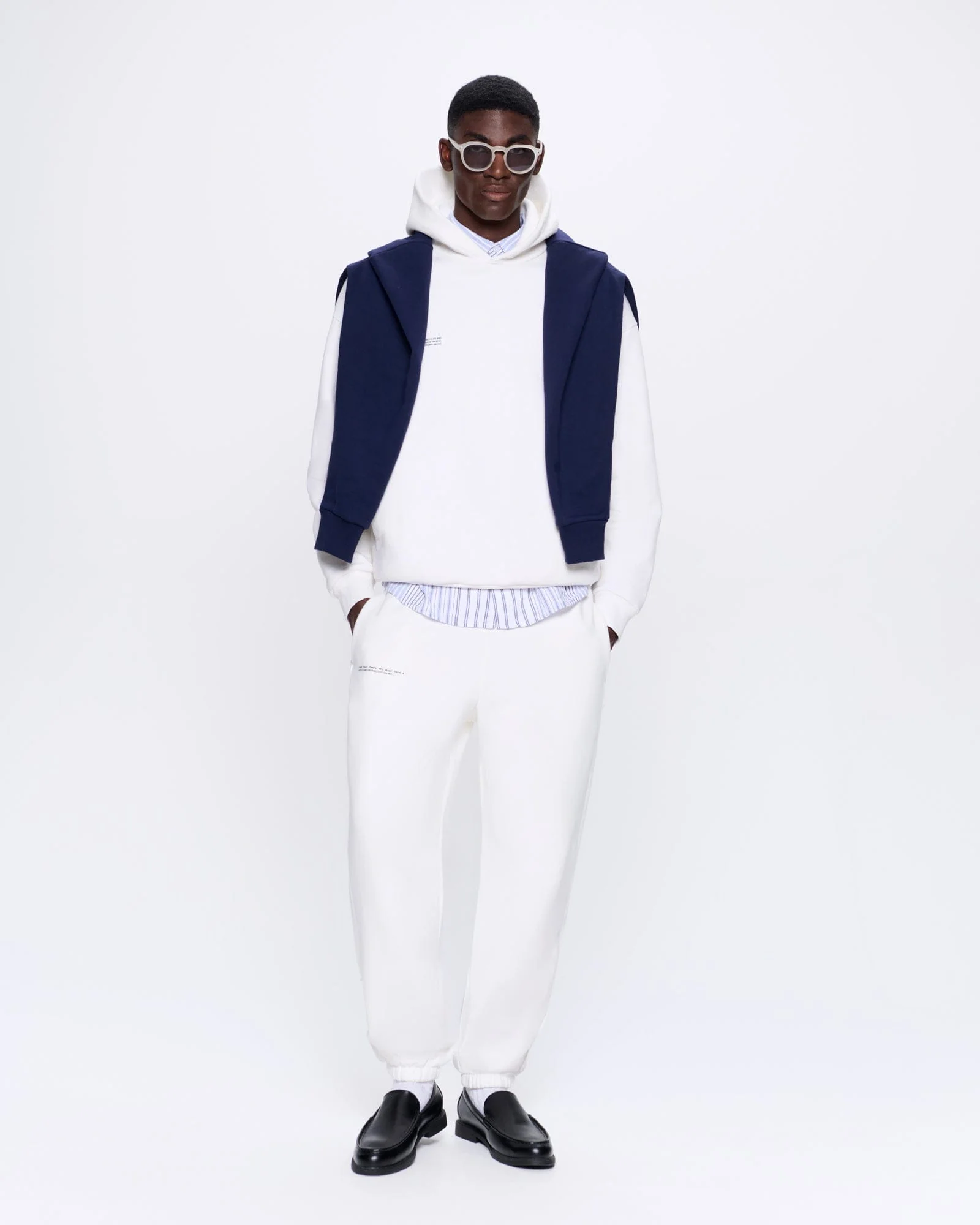Mens 365 Heavyweight Hoodie—off-white - Image 3
