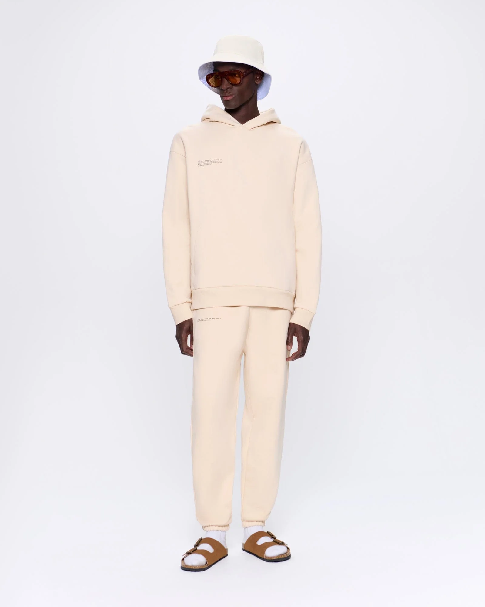 Mens 365 Heavyweight Hoodie—sand - Image 3