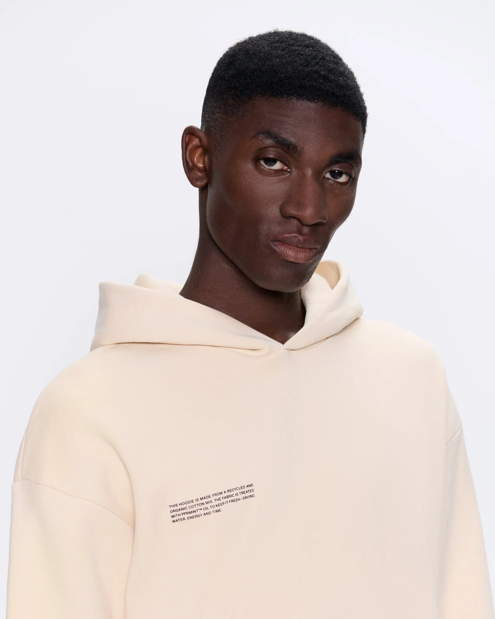 Mens 365 Heavyweight Hoodie—sand - Image 4