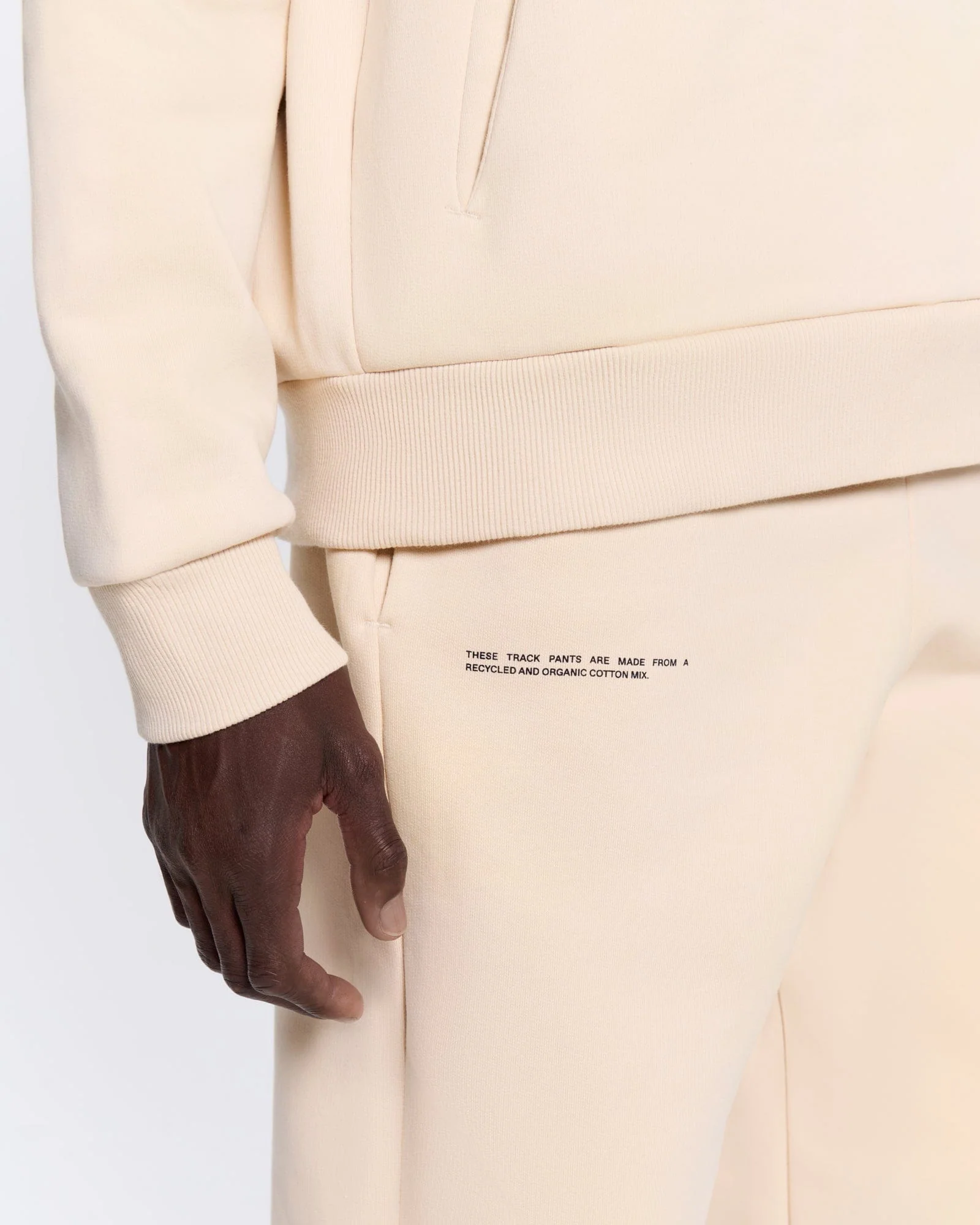 Mens 365 Heavyweight Track Pants—sand - Image 5