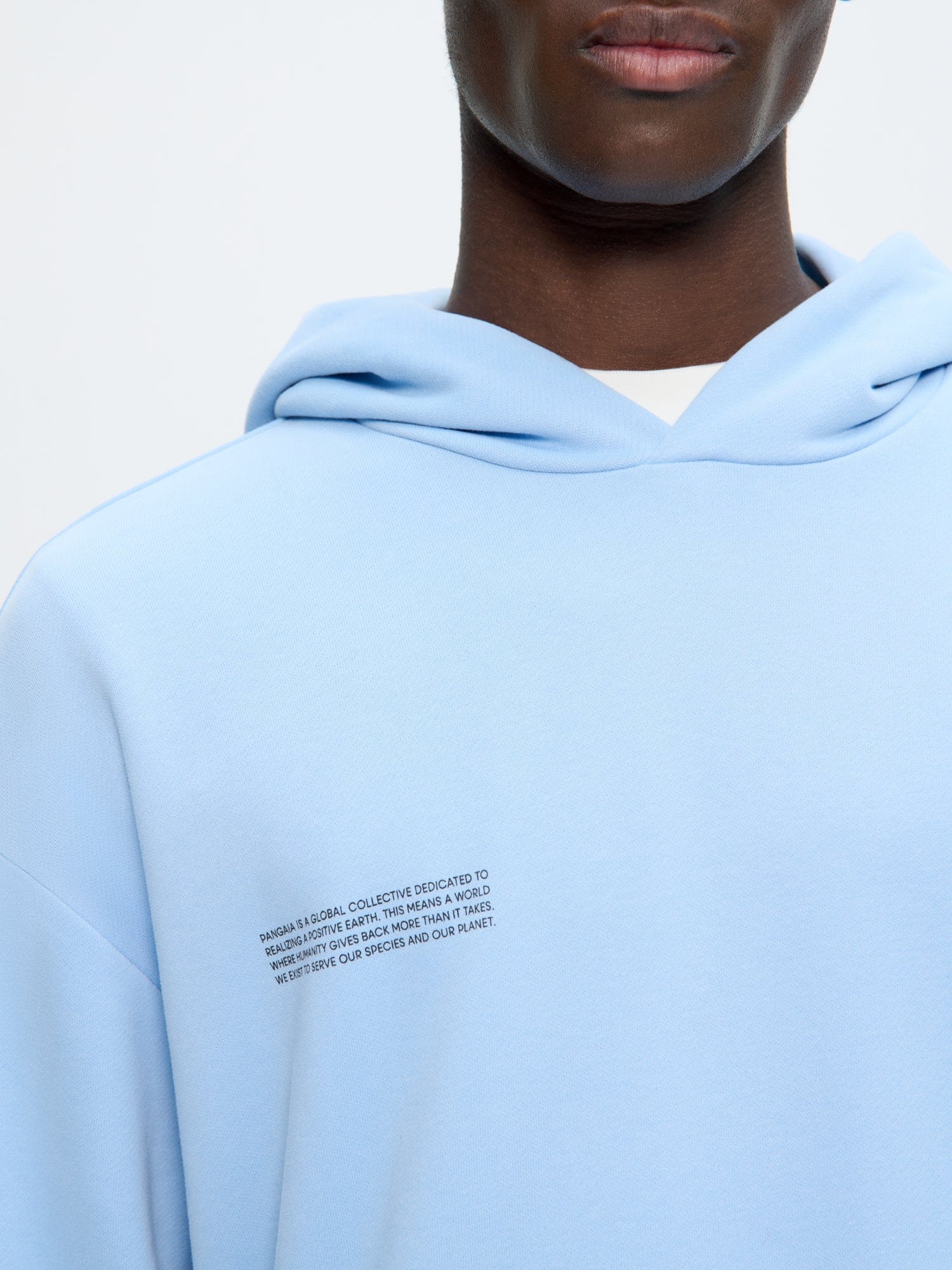 Mens 365 Midweight Hoodie—Dewdrop Blue - Image 4