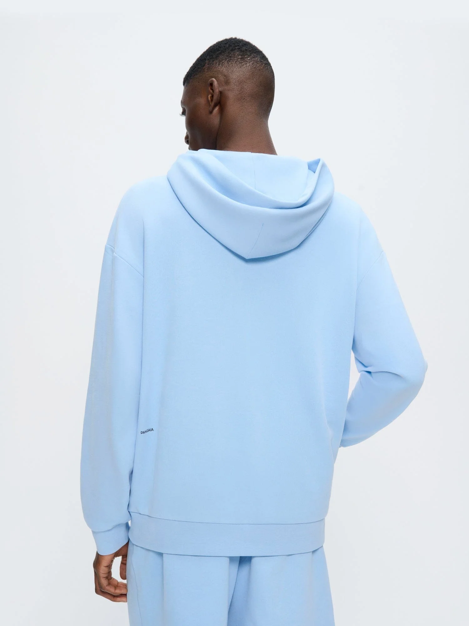 Mens 365 Midweight Hoodie—Dewdrop Blue - Image 5