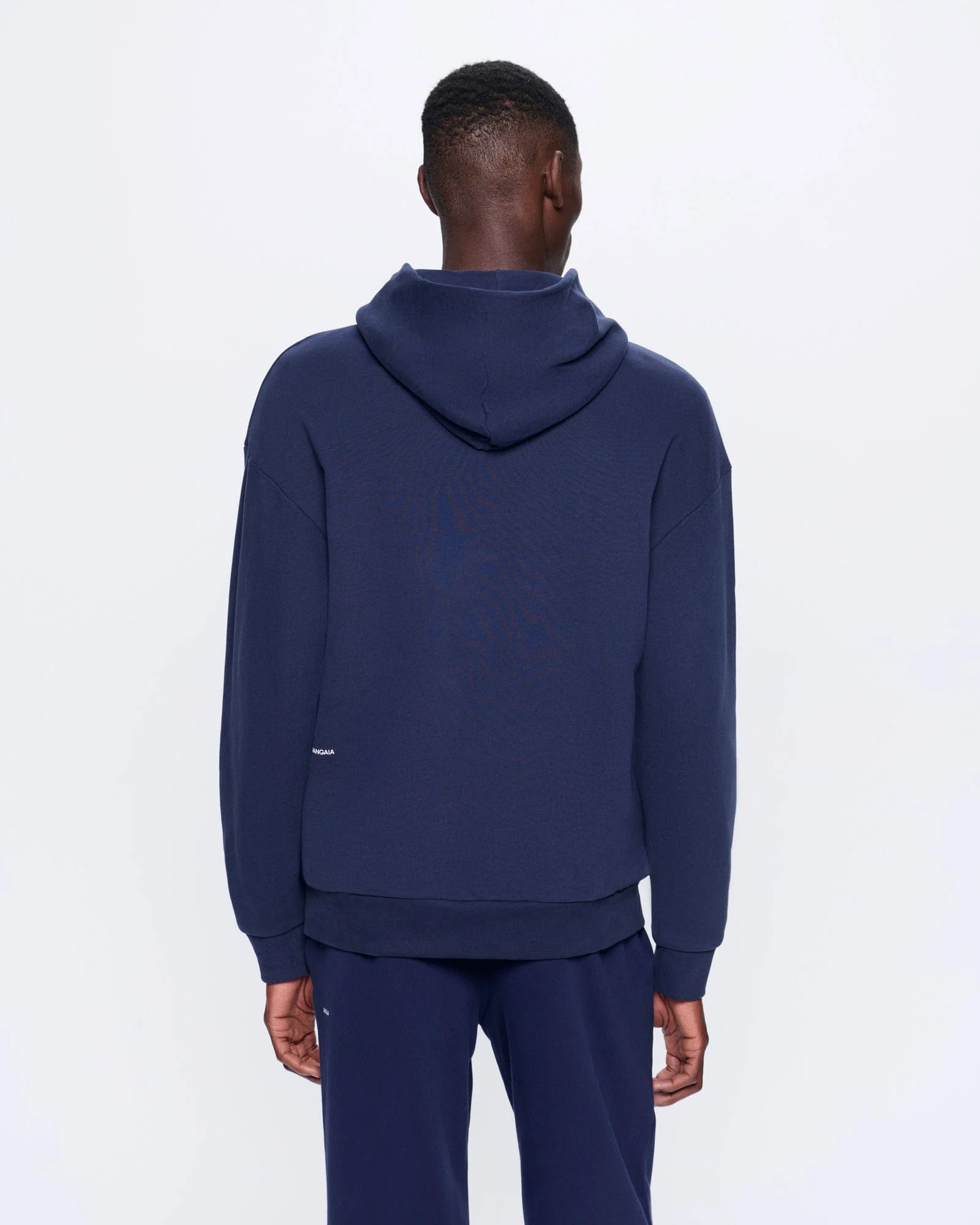 Mens 365 Midweight Hoodie—navy - Image 6