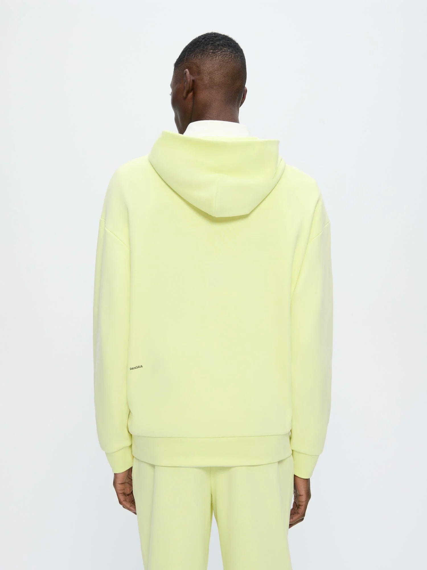 Mens 365 Midweight Hoodie—Soft Lime - Image 5