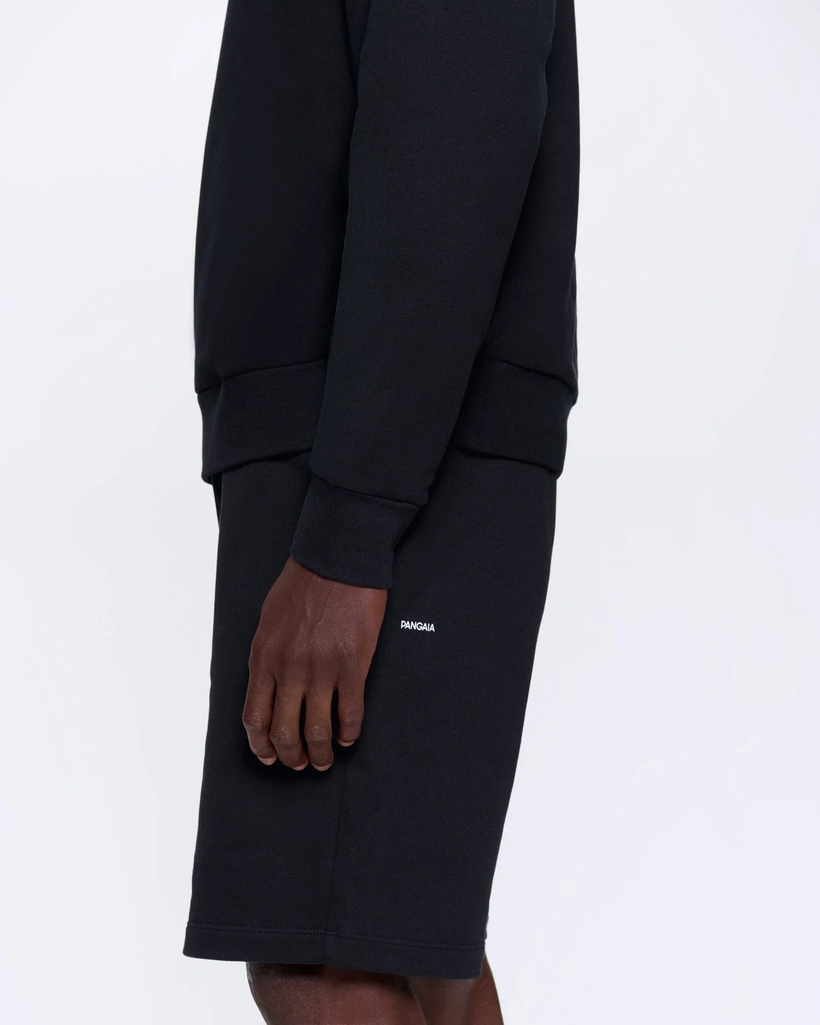 Mens 365 Midweight Long Shorts—black - Image 3