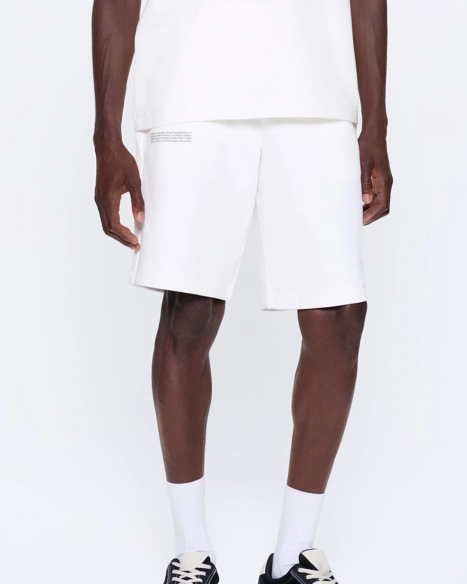 Mens 365 Midweight Long Shorts—off-white - Image 3