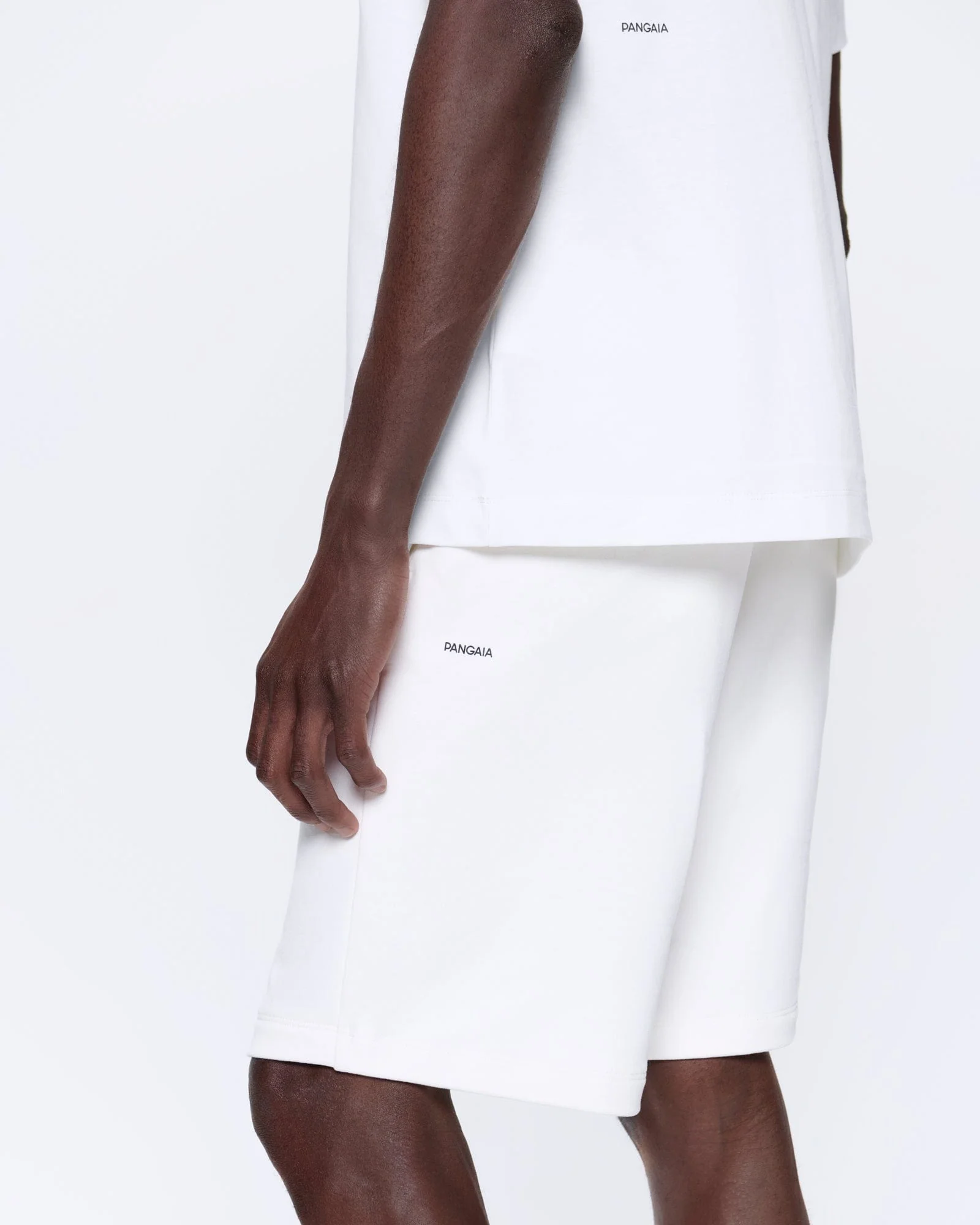 Mens 365 Midweight Long Shorts—off-white - Image 4