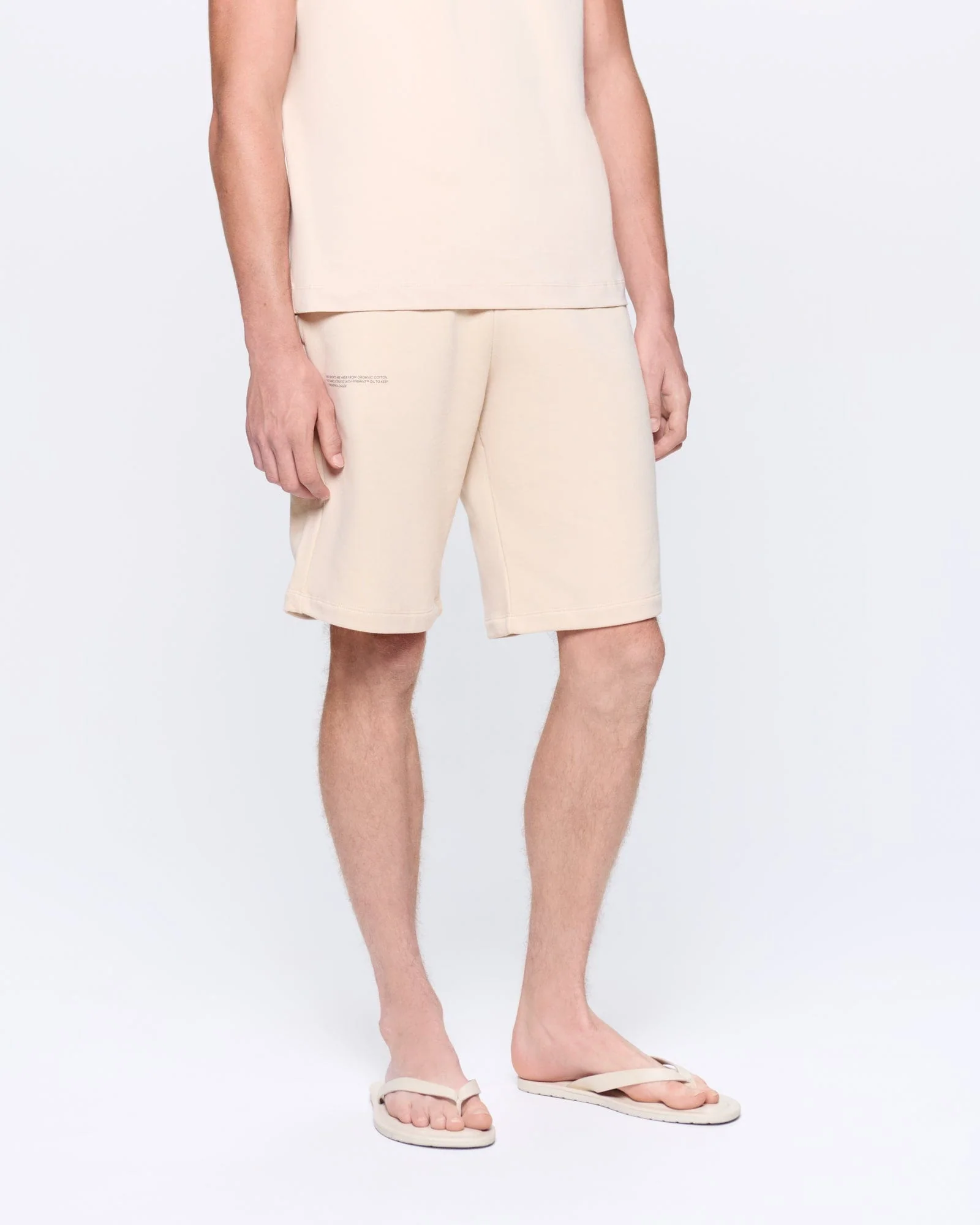 Mens 365 Midweight Long Shorts—sand - Image 4