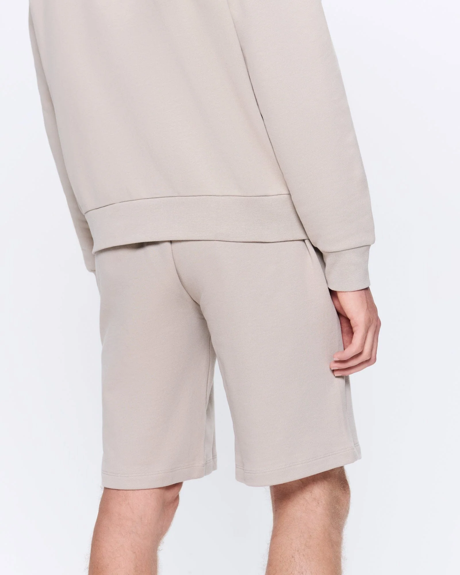 Mens 365 Midweight Long Shorts—stone - Image 4