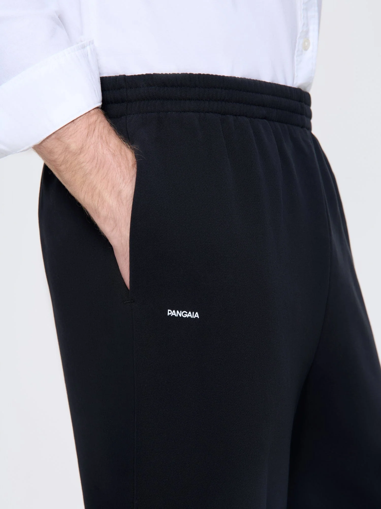 Mens 365 Midweight Straight Leg Track Pants—black - Image 4