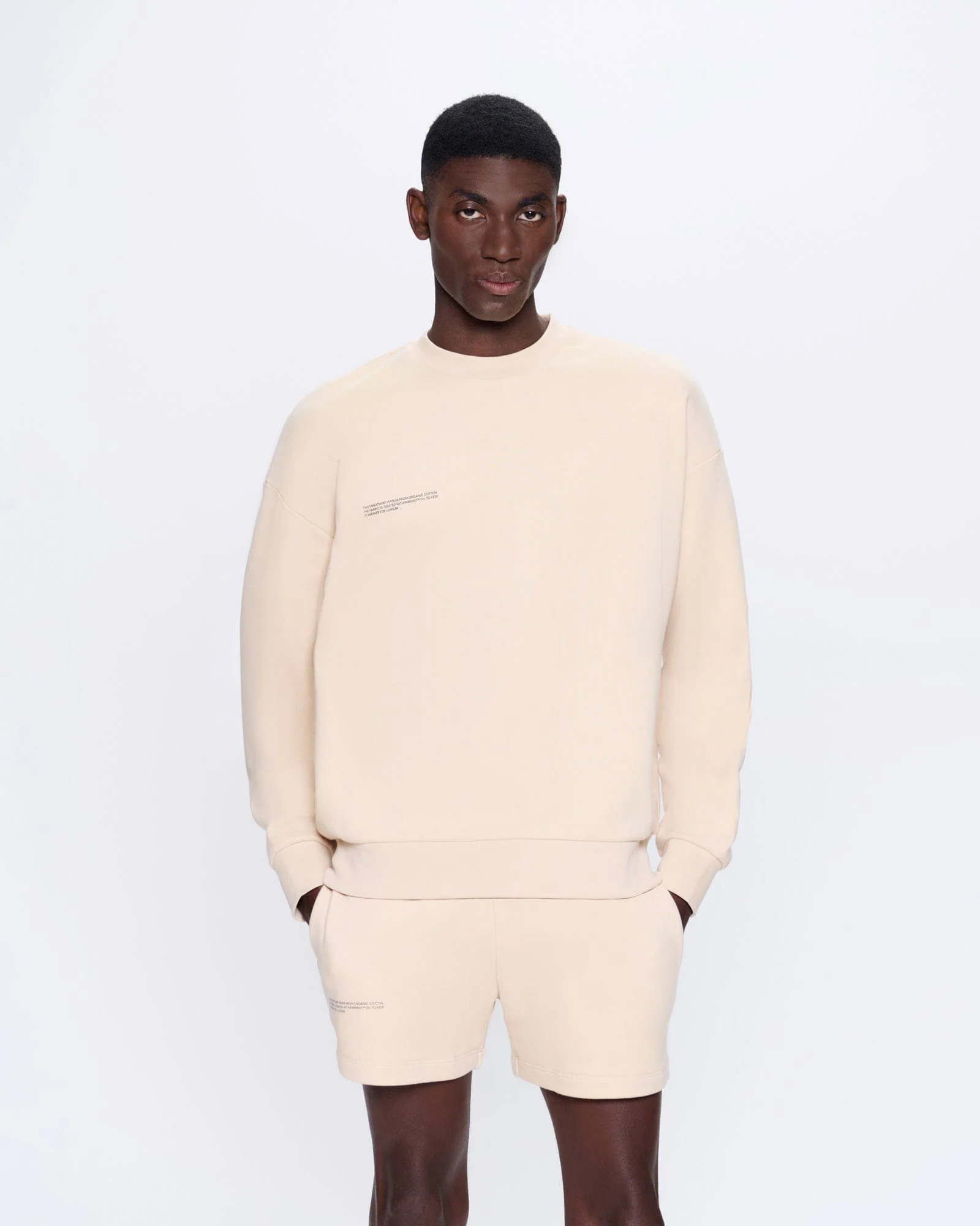 Mens 365 Midweight Sweatshirt—sand