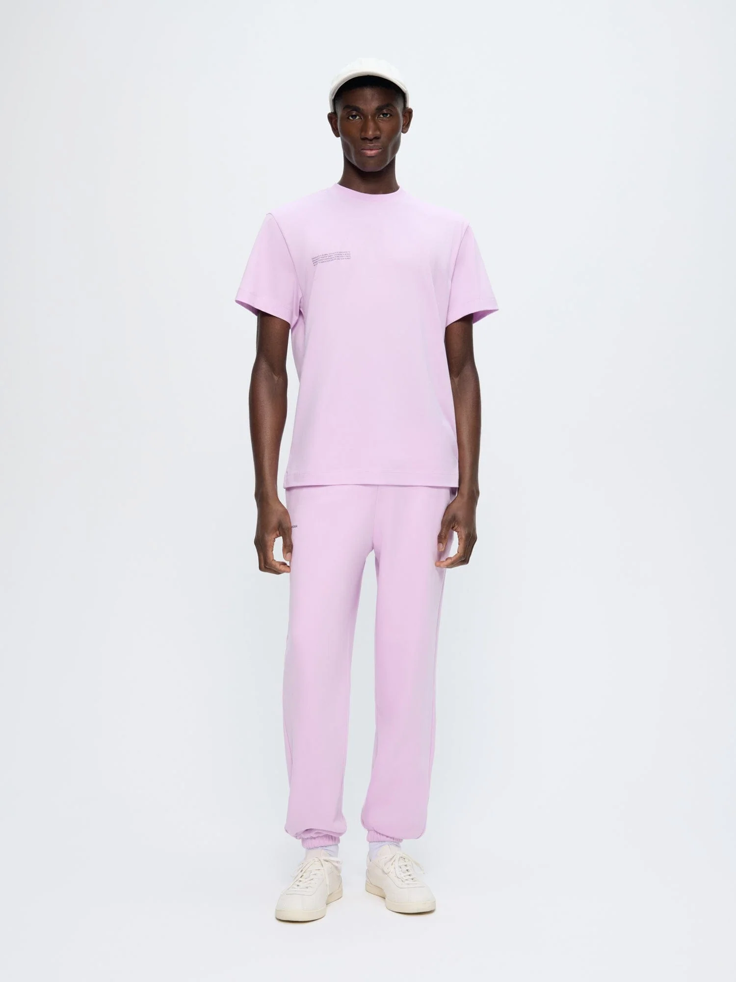 Mens 365 Midweight T-shirt—Crocus Purple - Image 3