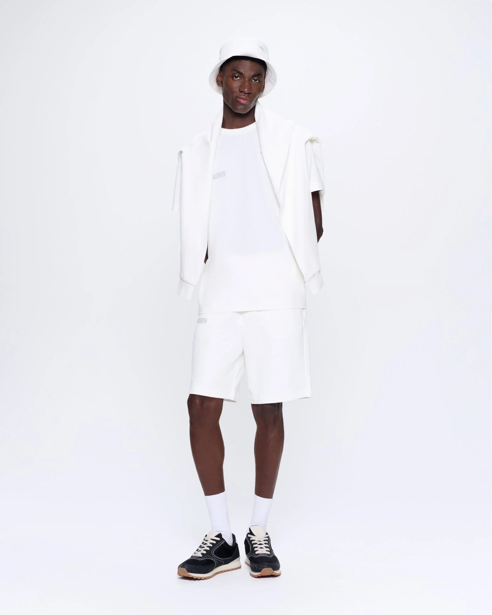 Mens 365 Midweight T-shirt—Off-White - Image 3