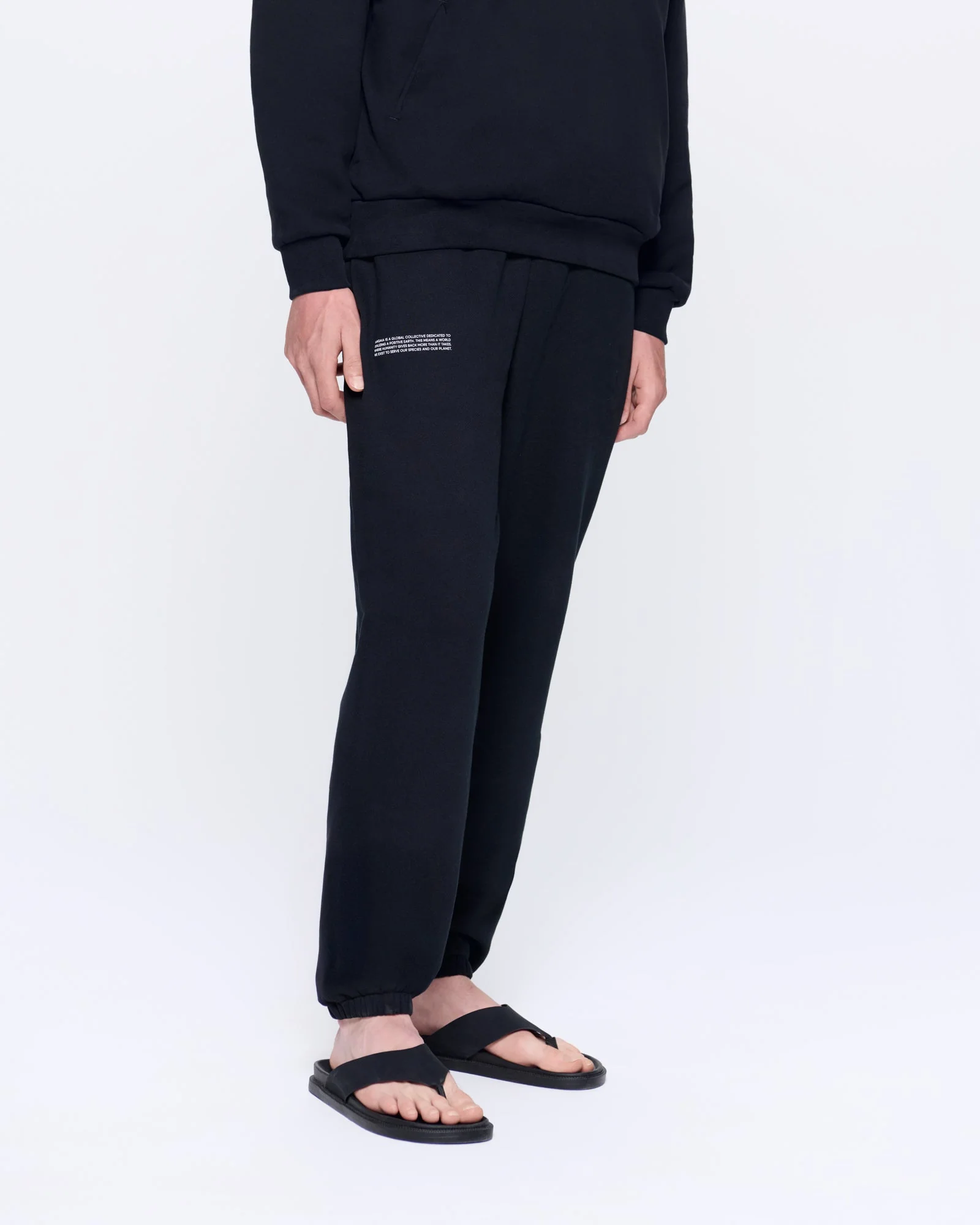 Mens 365 Midweight Track Pants—black - Image 3