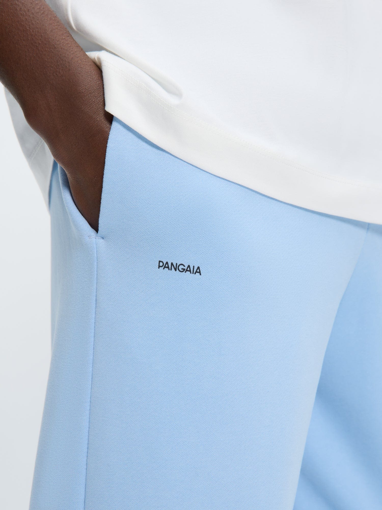 Mens 365 Midweight Track Pants—Dewdrop Blue - Image 4