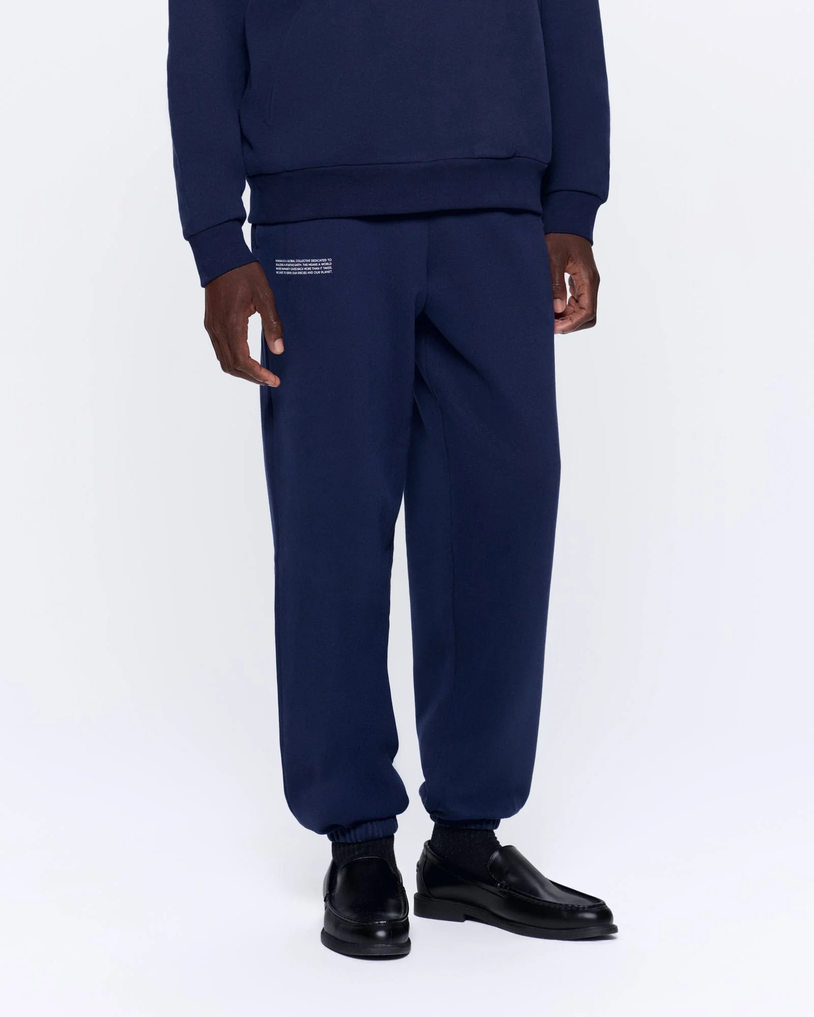 Mens 365 Midweight Track Pants—navy - Image 3